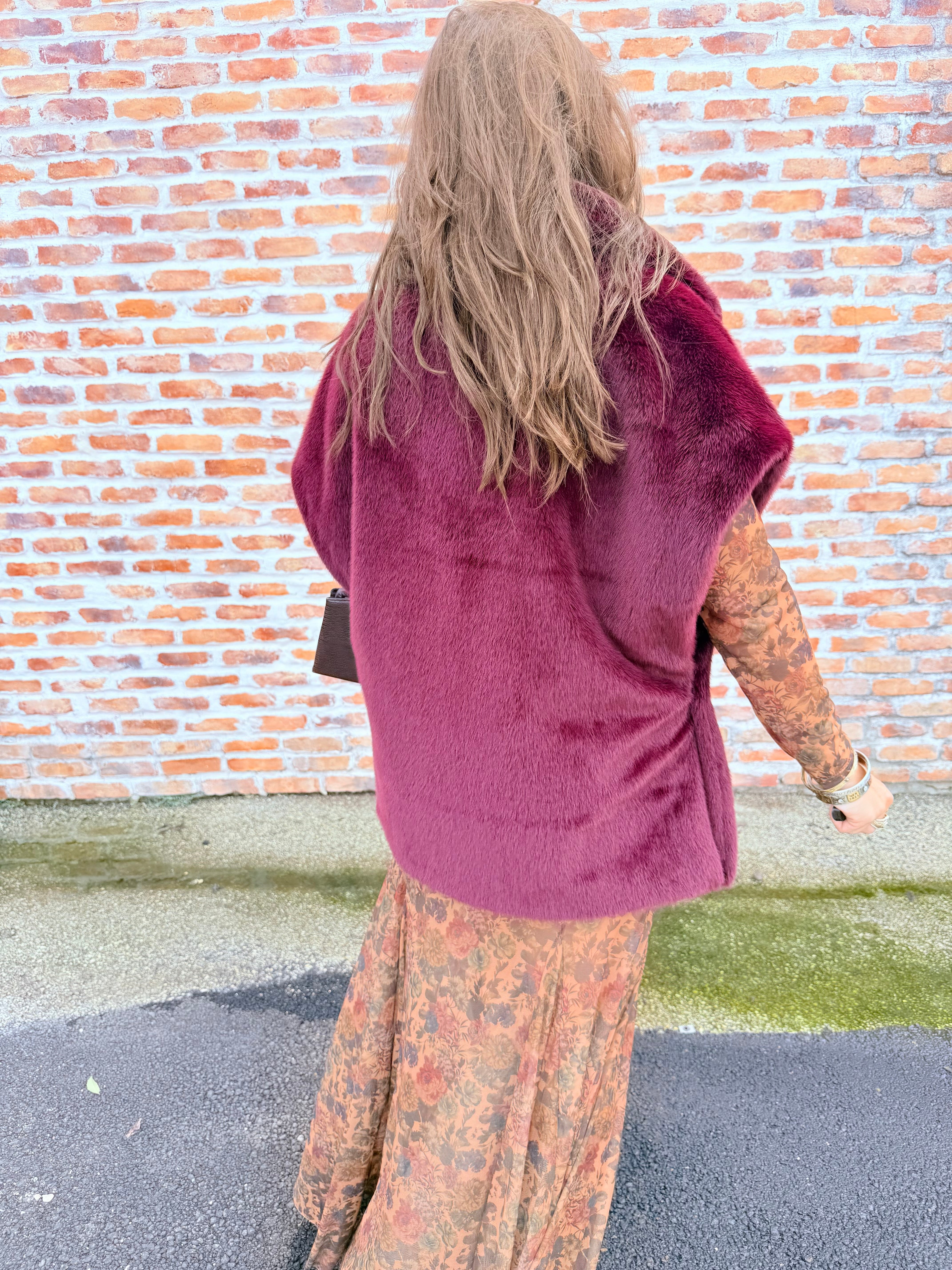 Faux Fur Vest