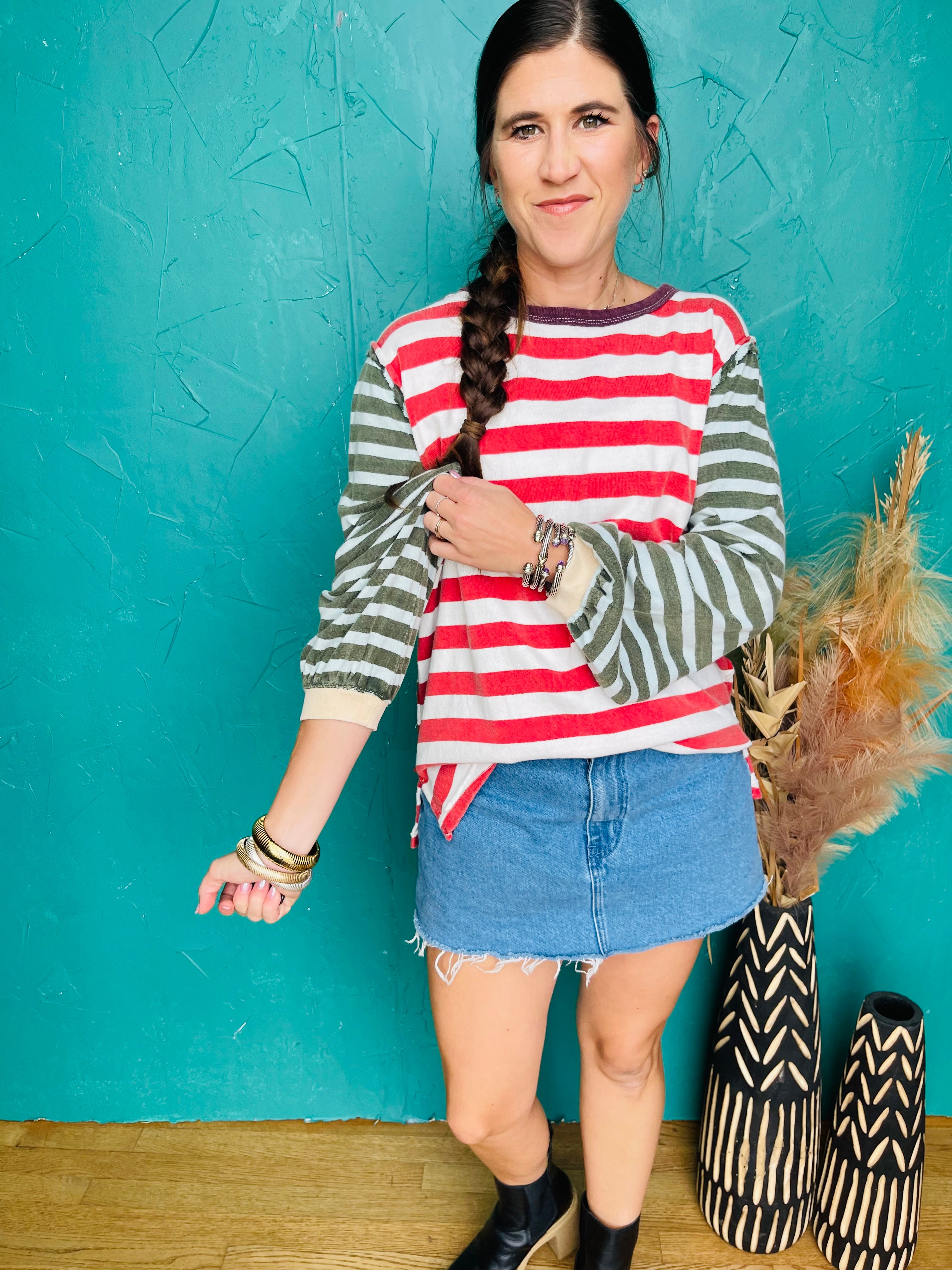 Sawyer Stripe Tee