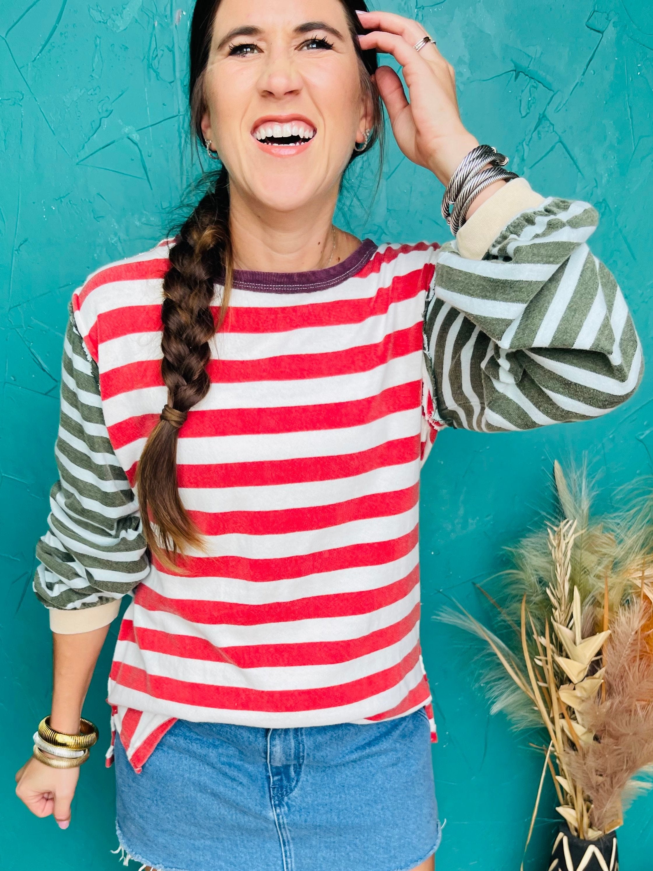 Sawyer Stripe Tee