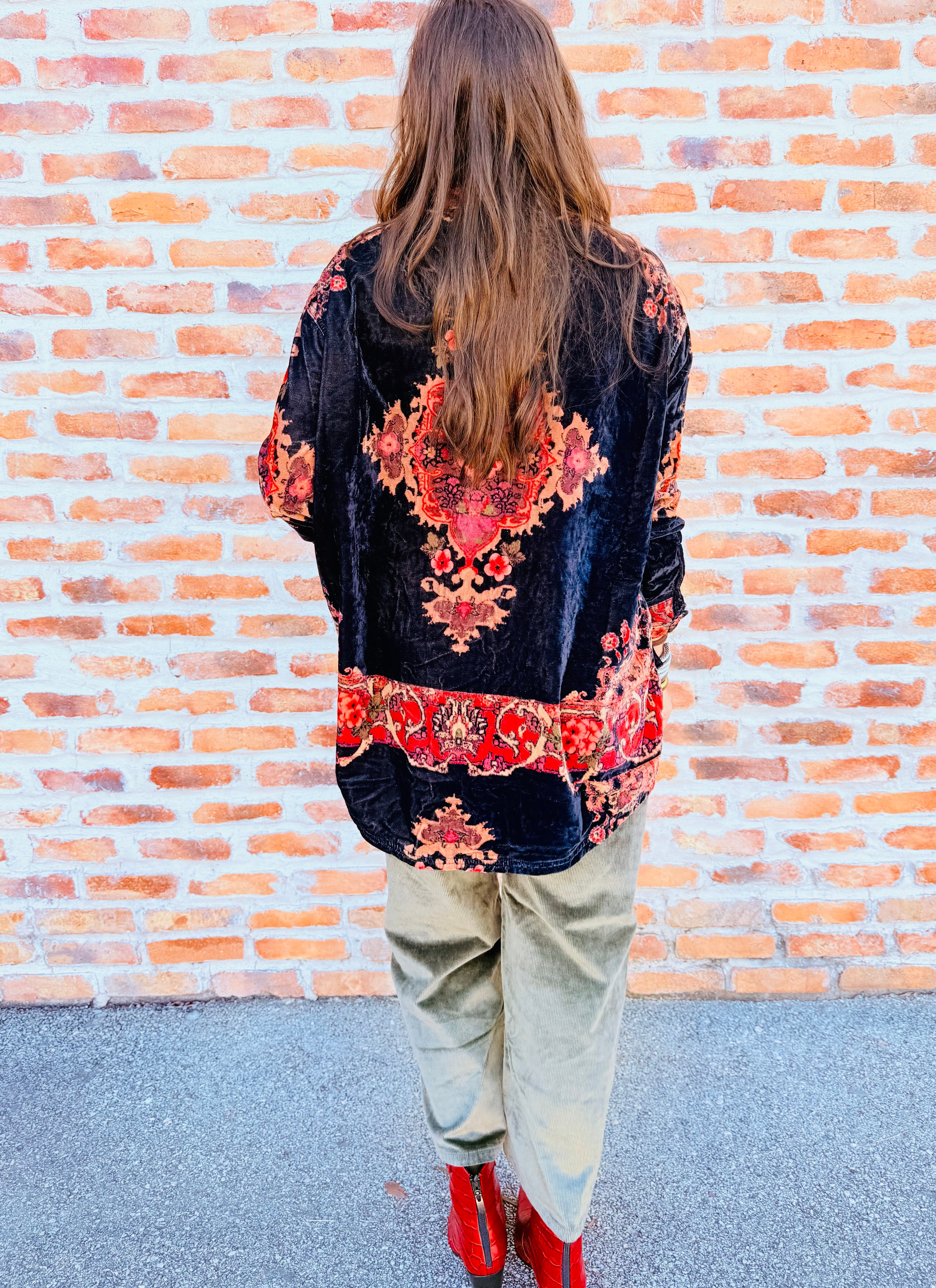 One Night Velvet Top