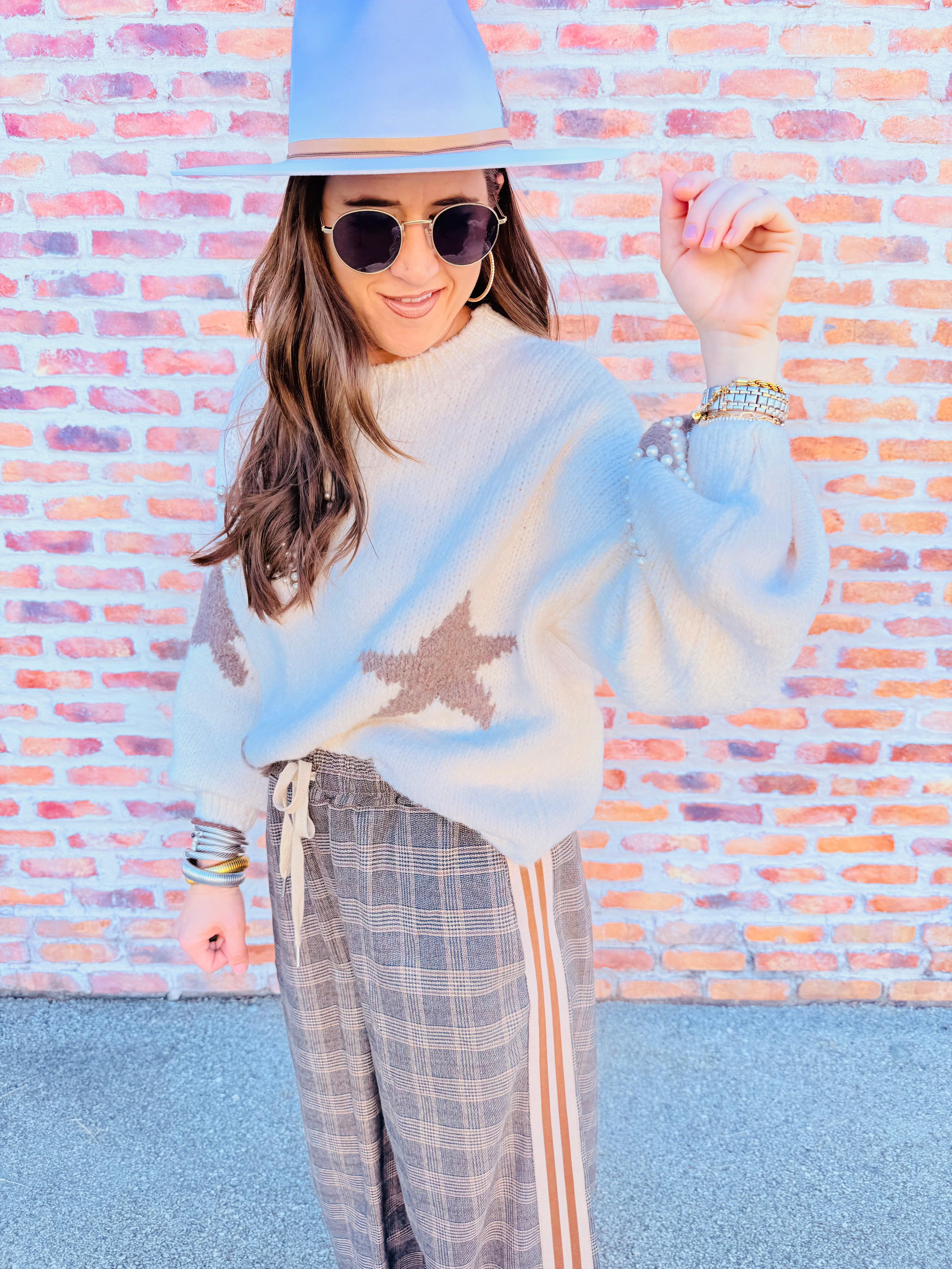 Pearly Star Sweater