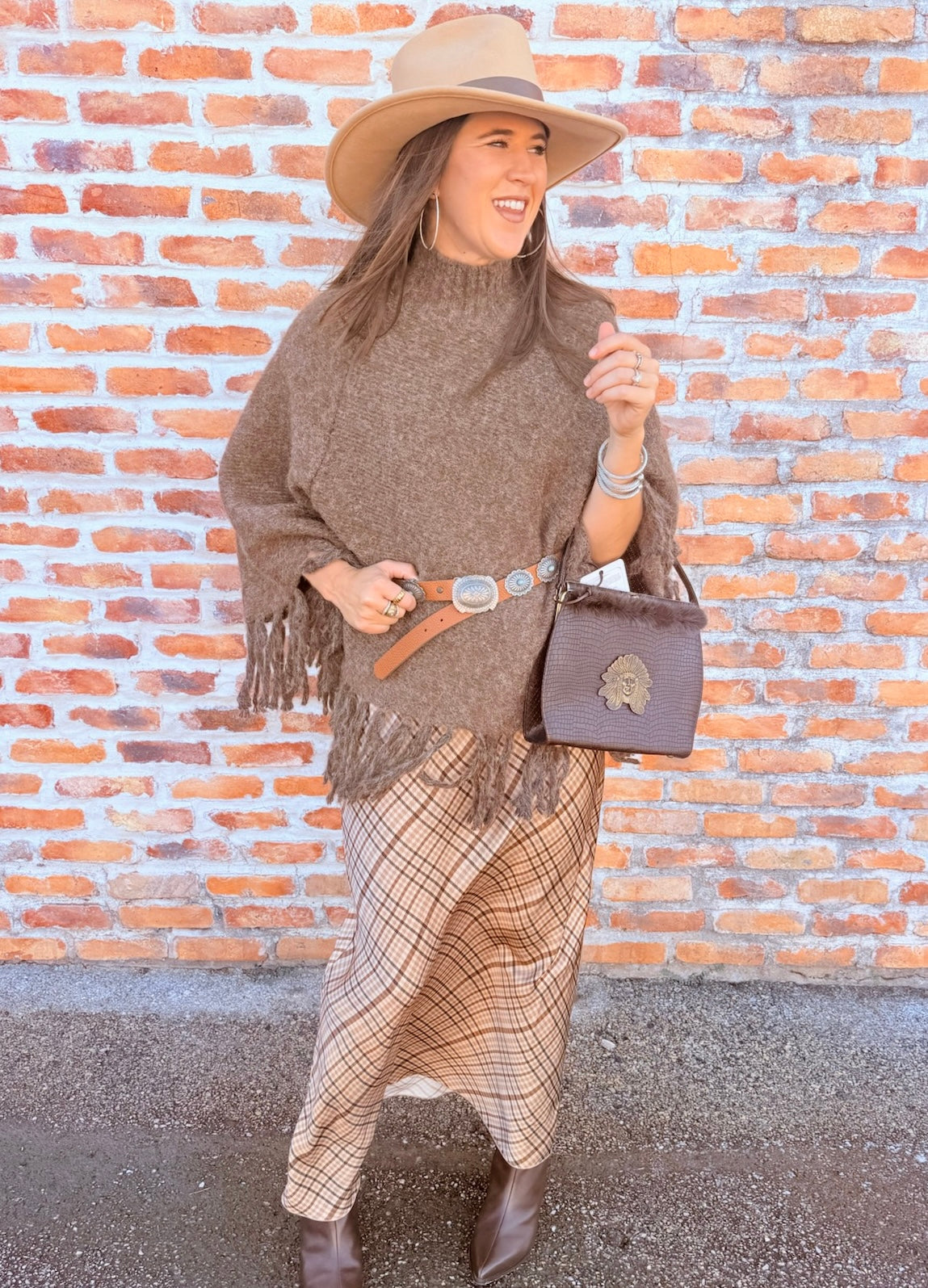 Turtleneck Fringe Sweater