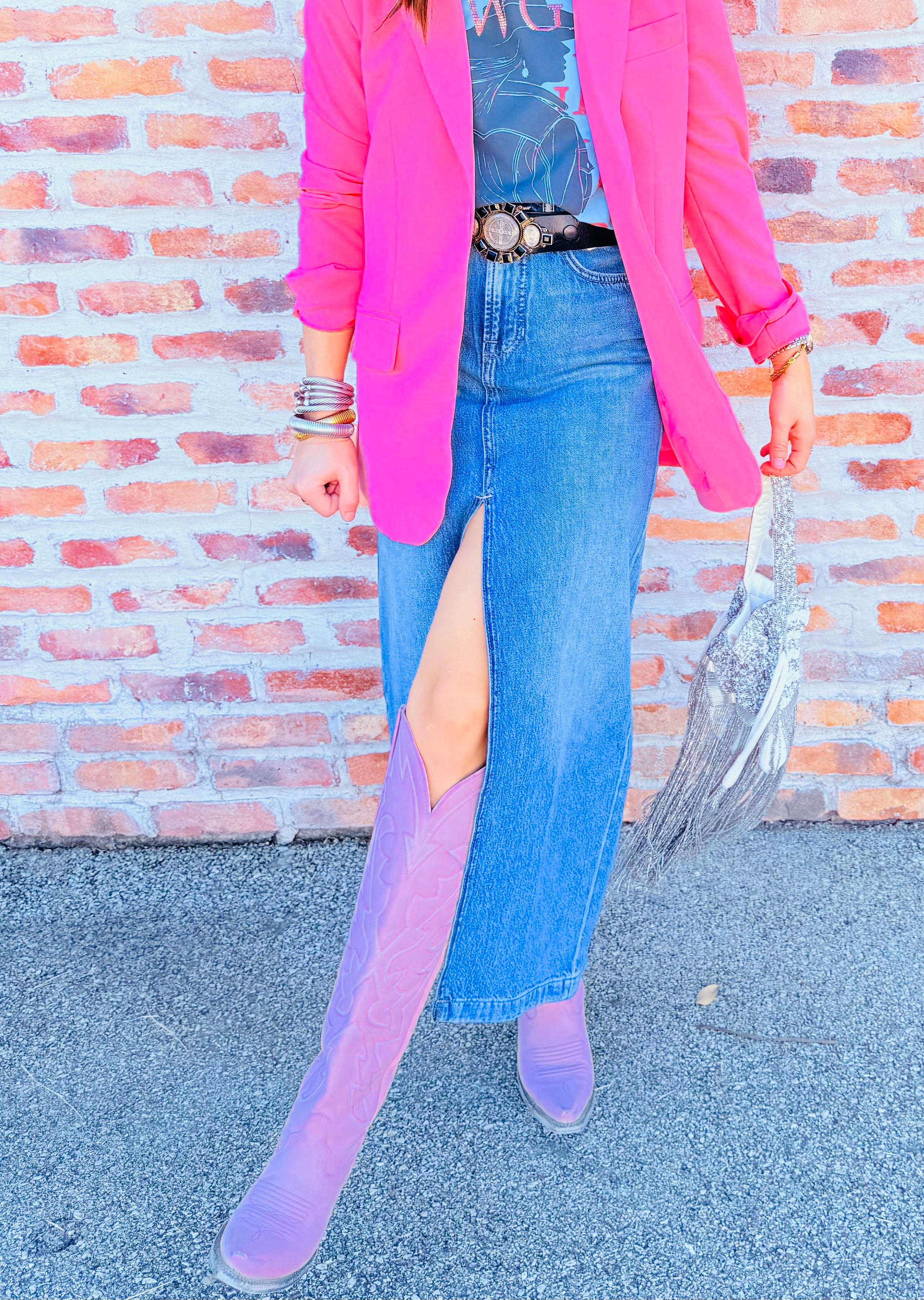 Nothing Better Denim Maxi