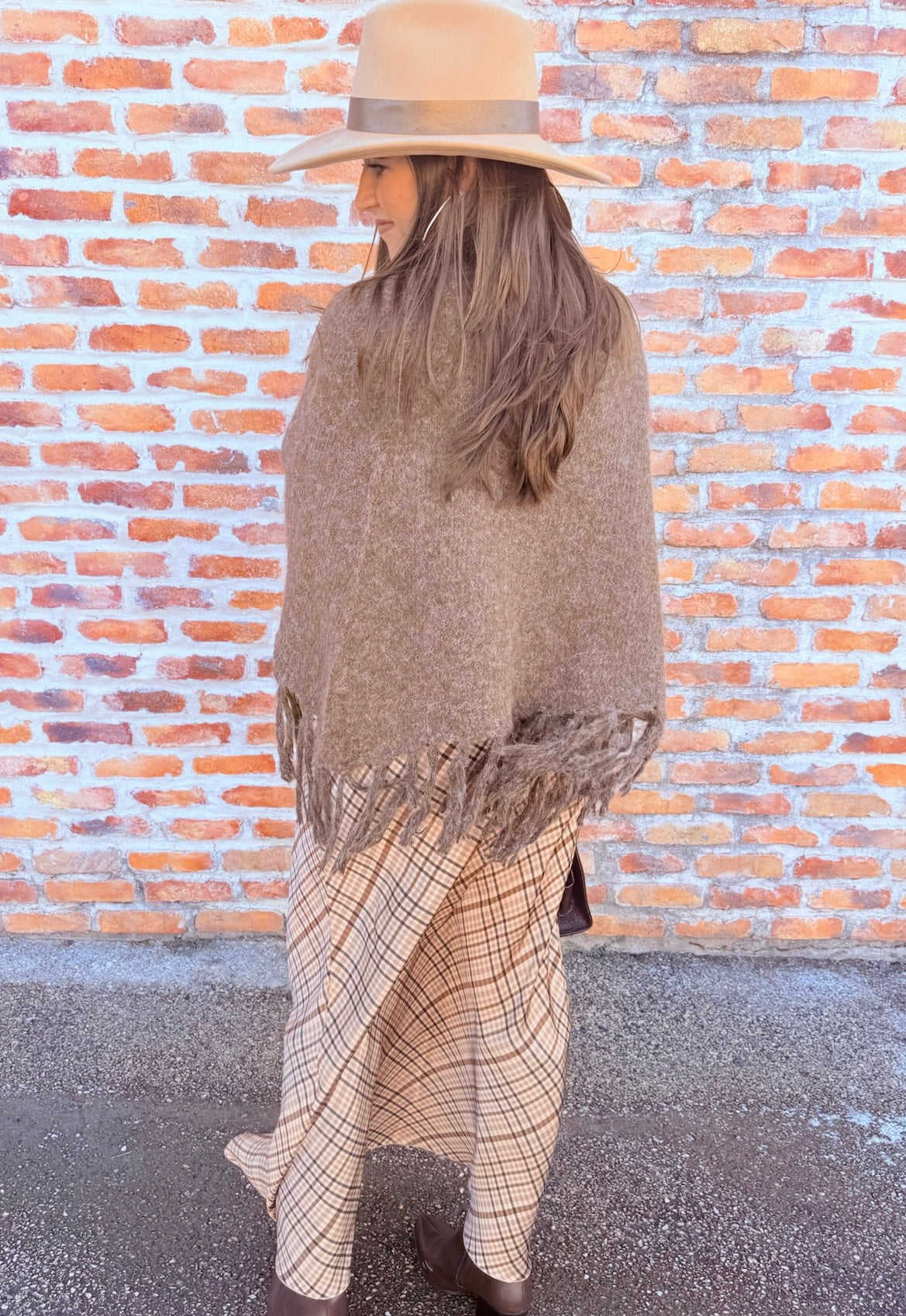 Turtleneck Fringe Sweater