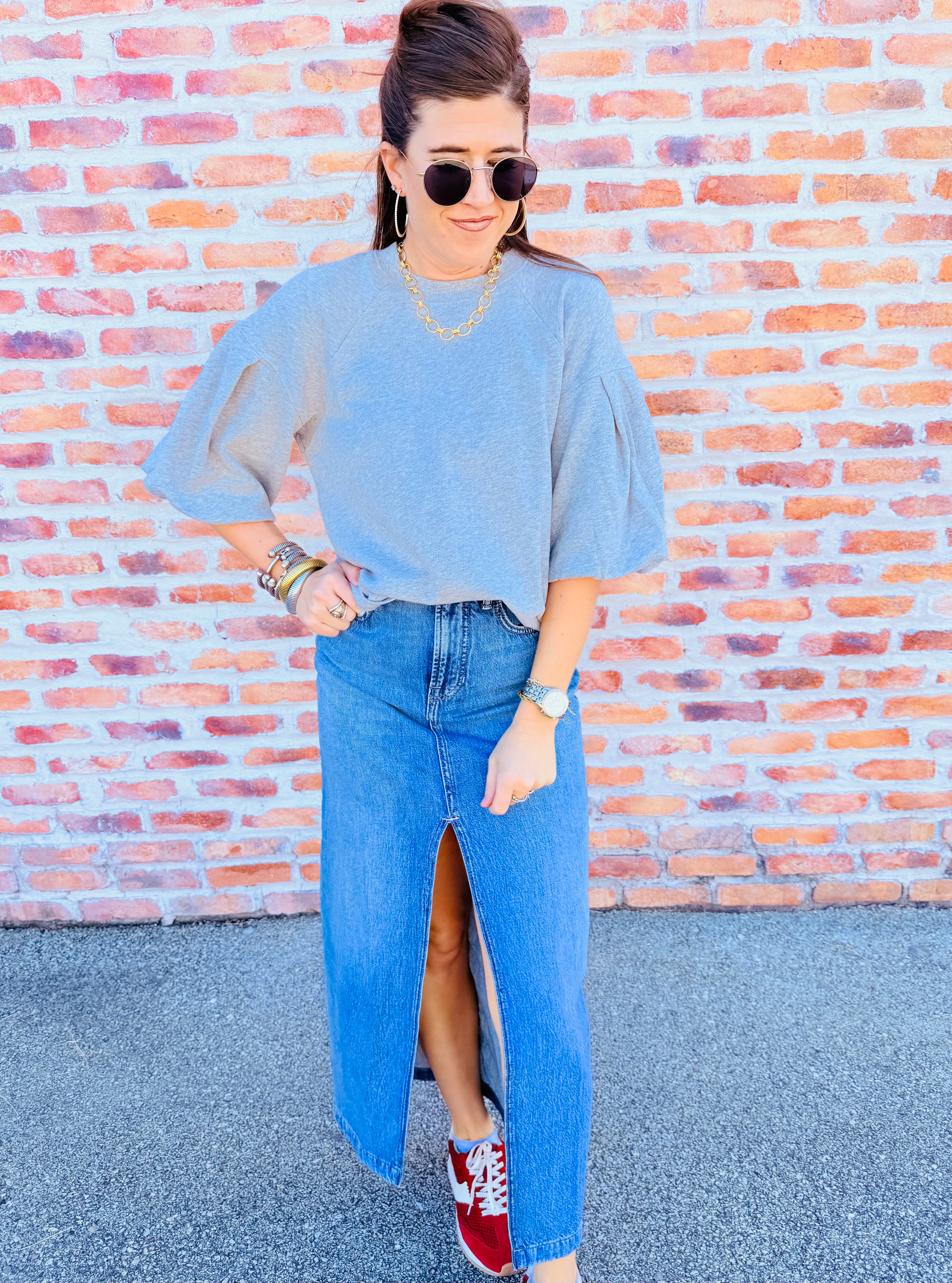 Matteo Bubble Sleeve Top