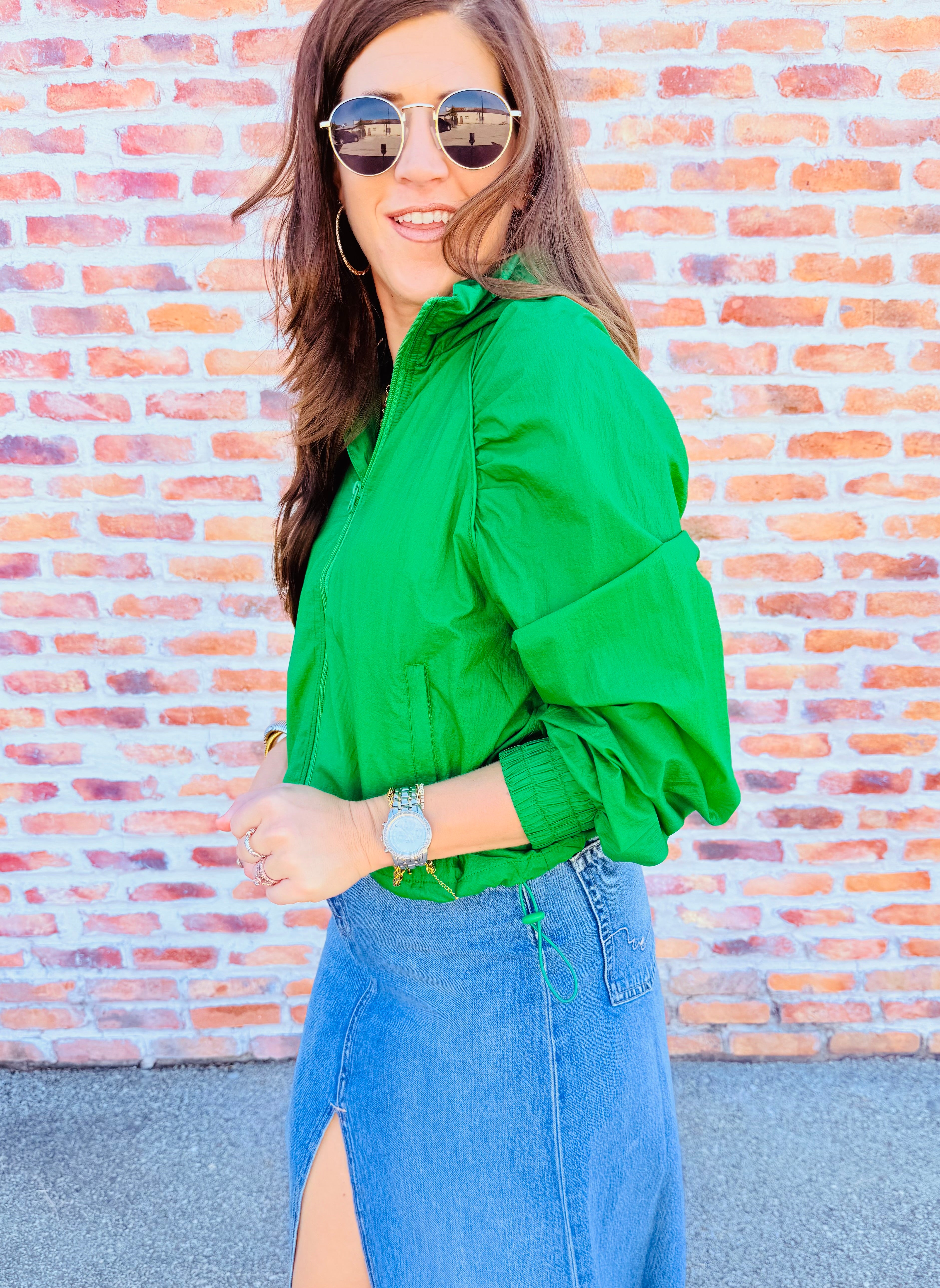 Solid Sport Jacket W/Hood