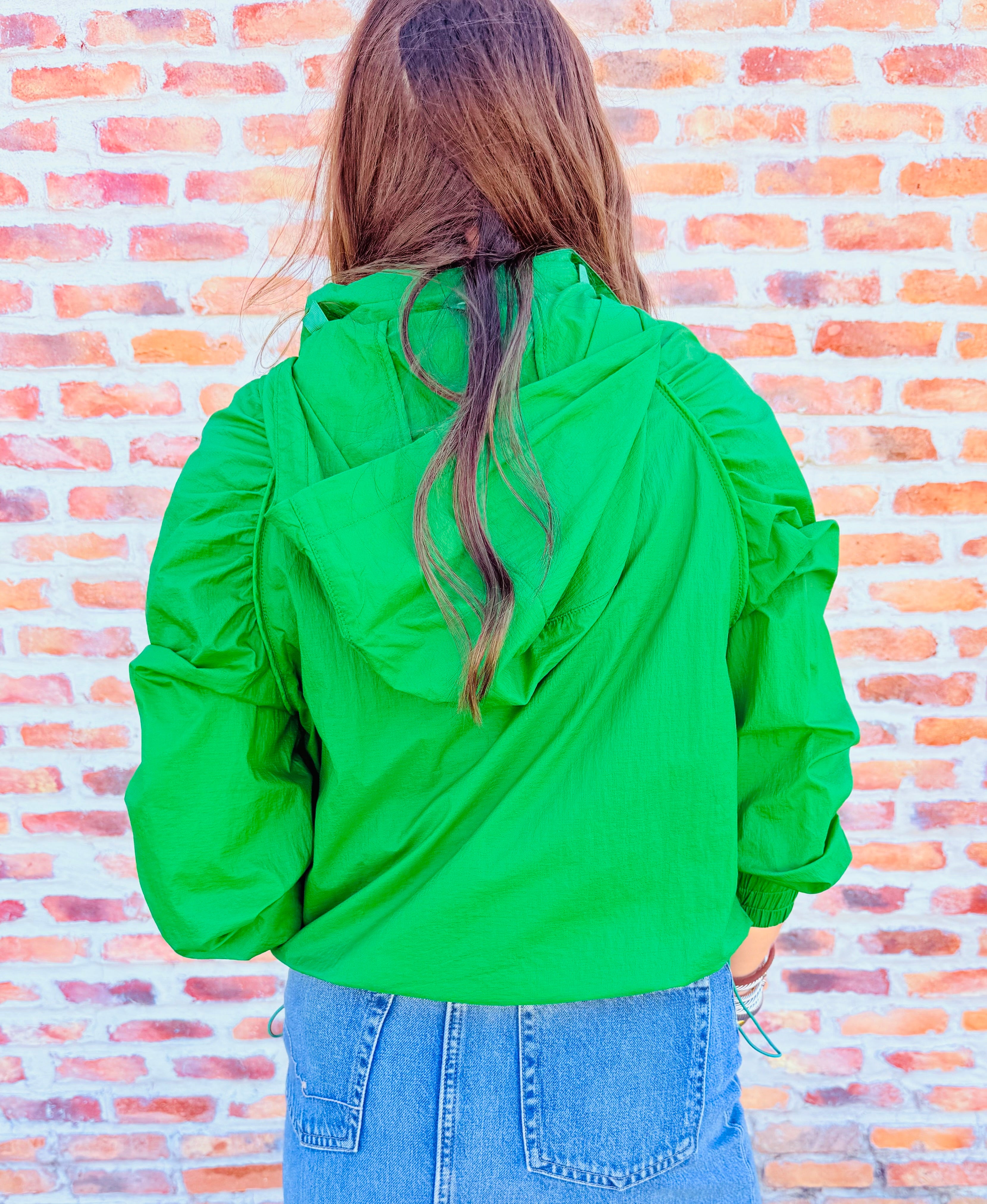 Solid Sport Jacket W/Hood