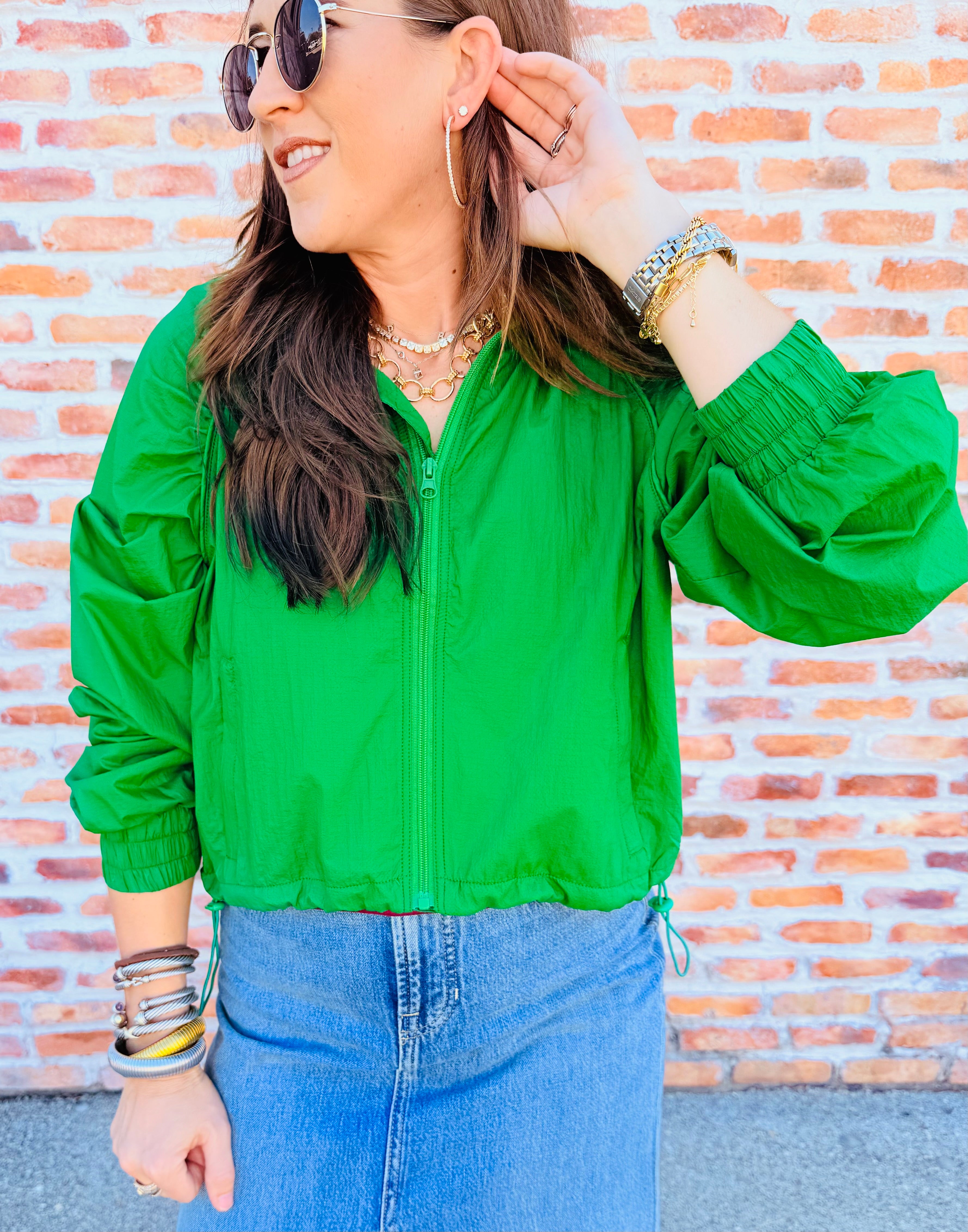 Solid Sport Jacket W/Hood