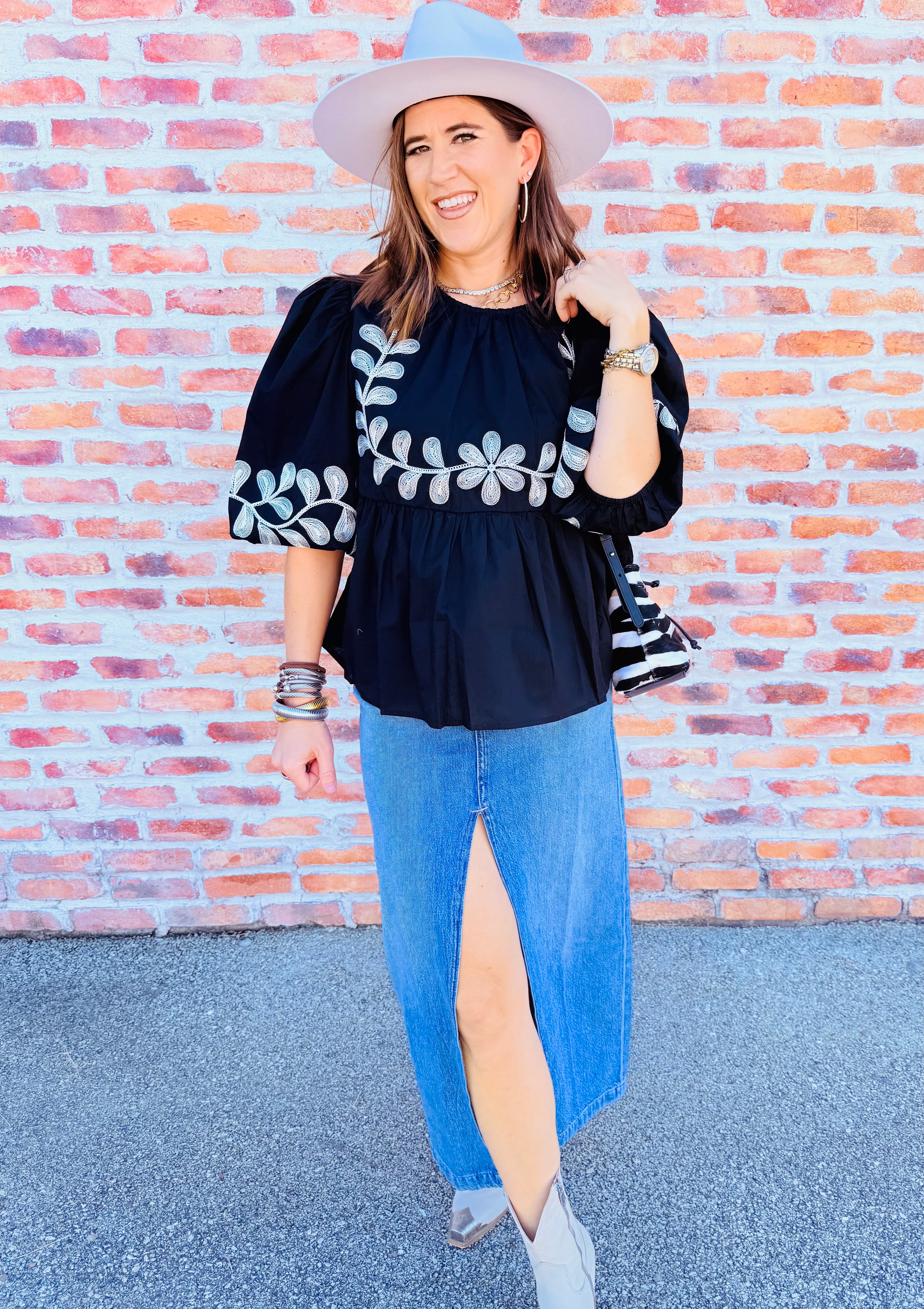 Paget Puff Sleeve Top