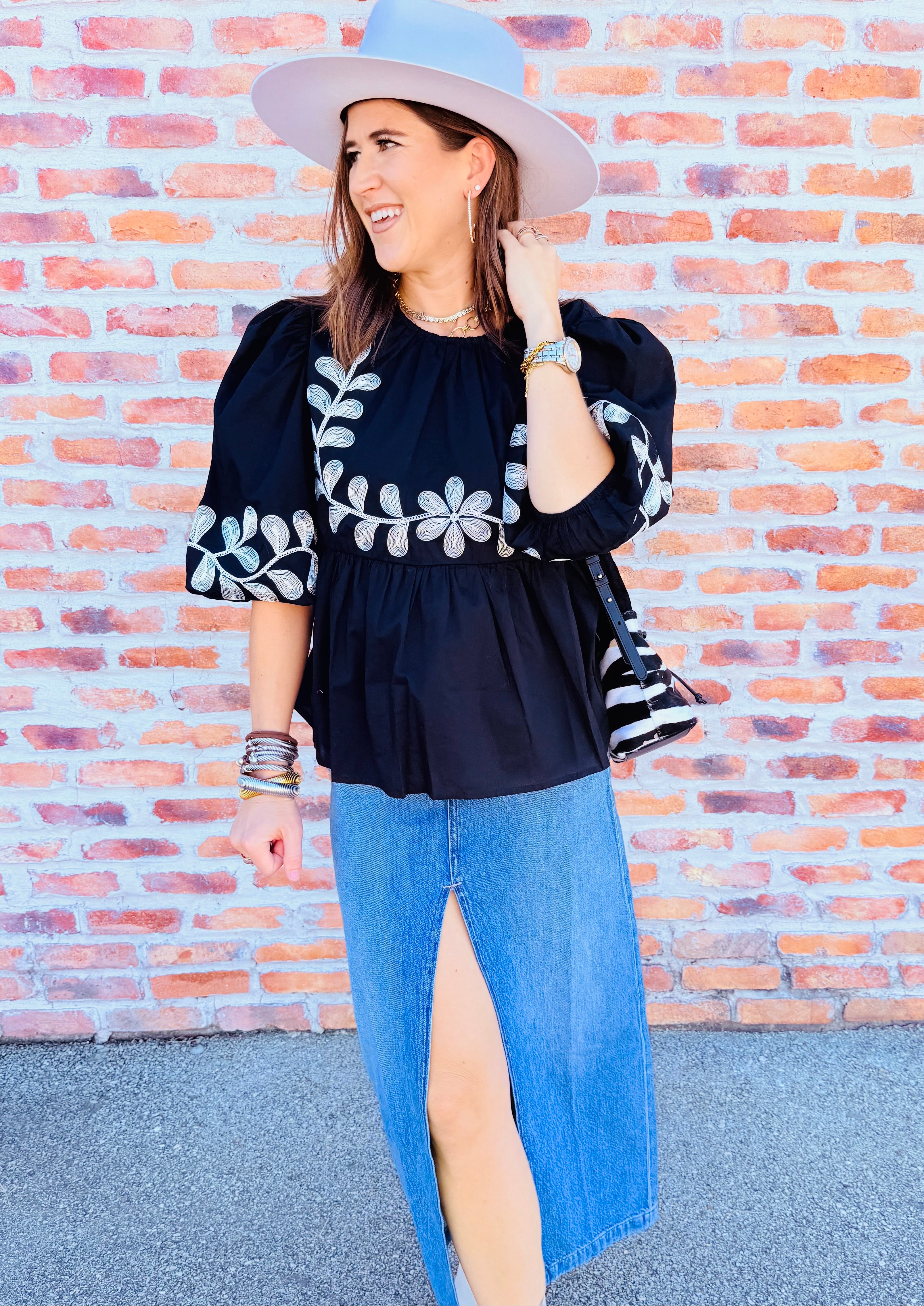Paget Puff Sleeve Top