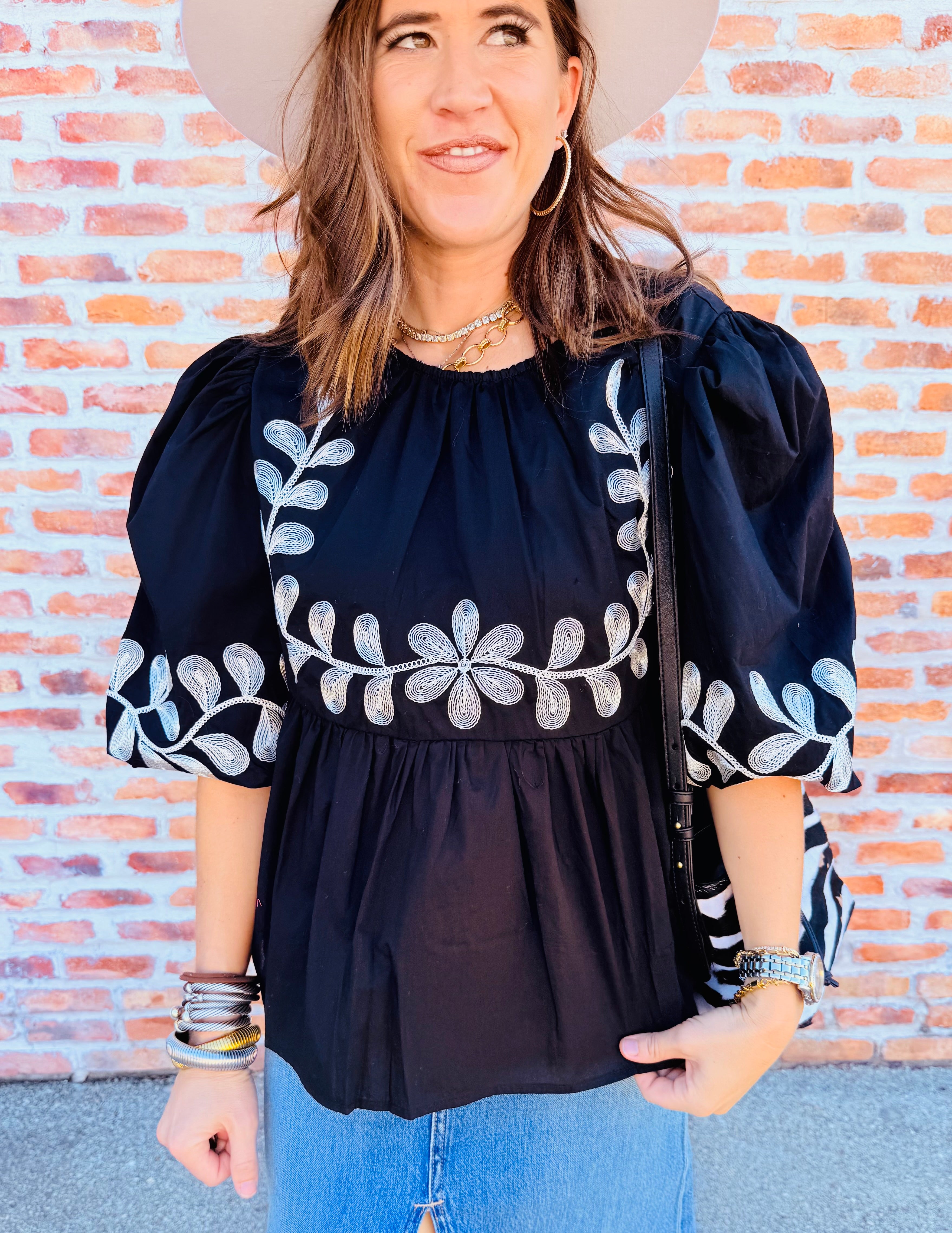 Paget Puff Sleeve Top