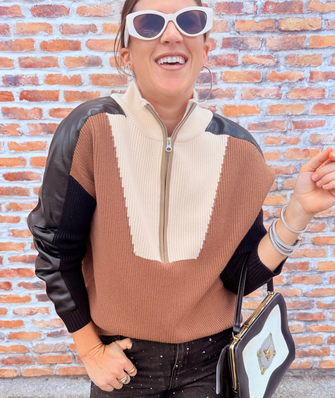 3/4 Zip Sweater