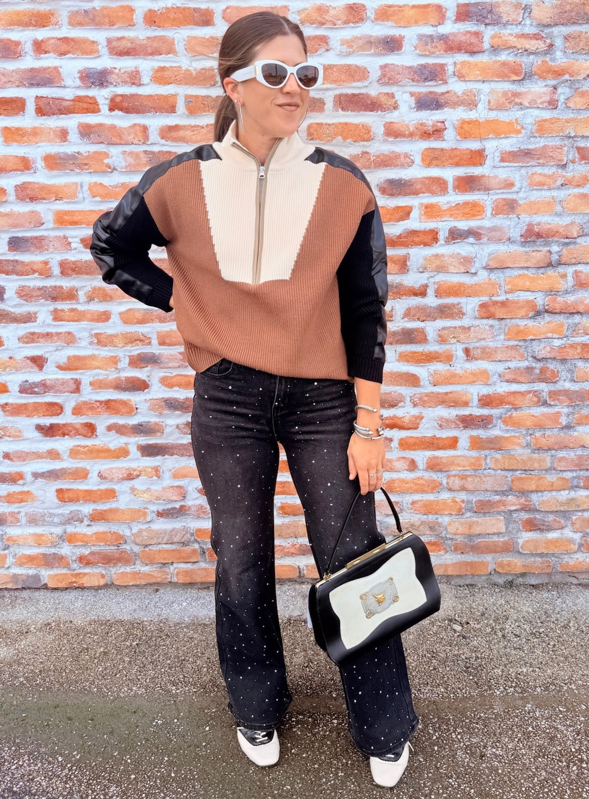 3/4 Zip Sweater
