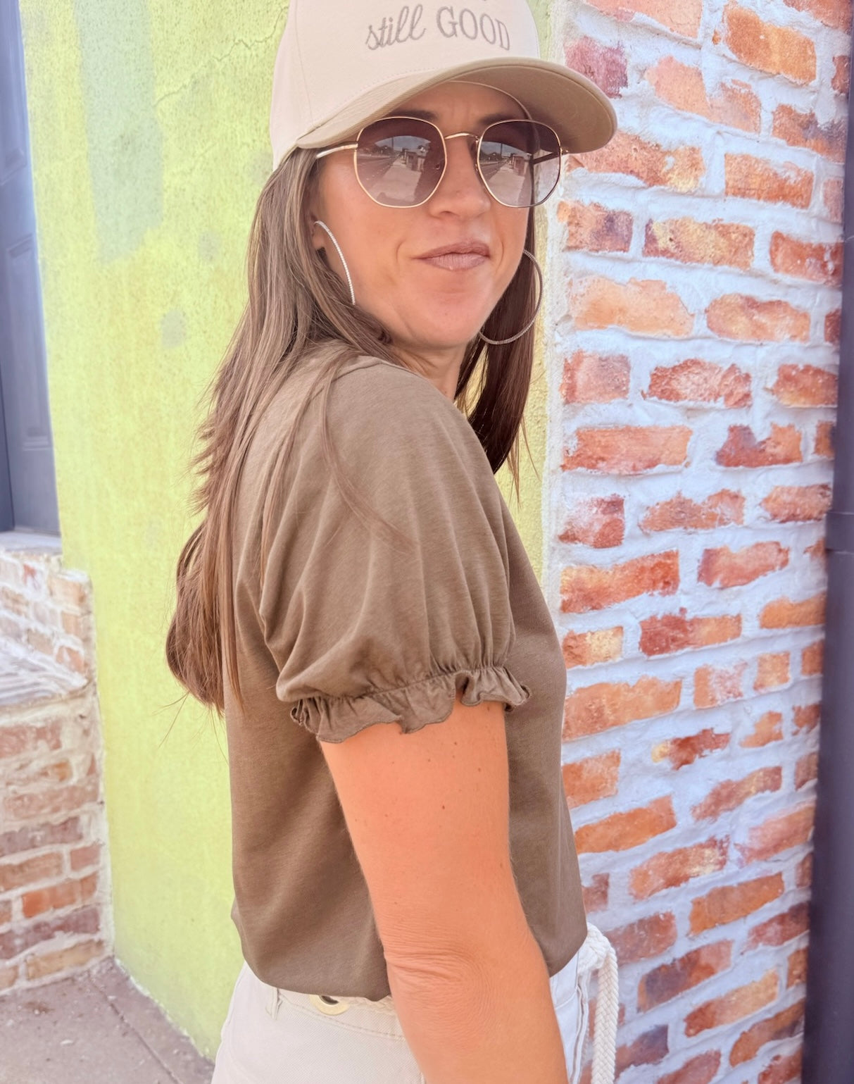 Fawn Short Sleeve Top