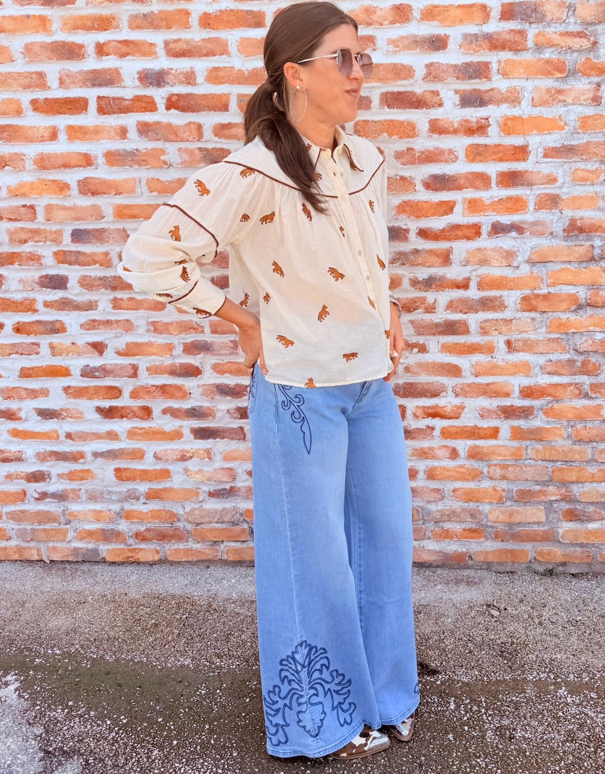 The Patriotic Paisley Jeans