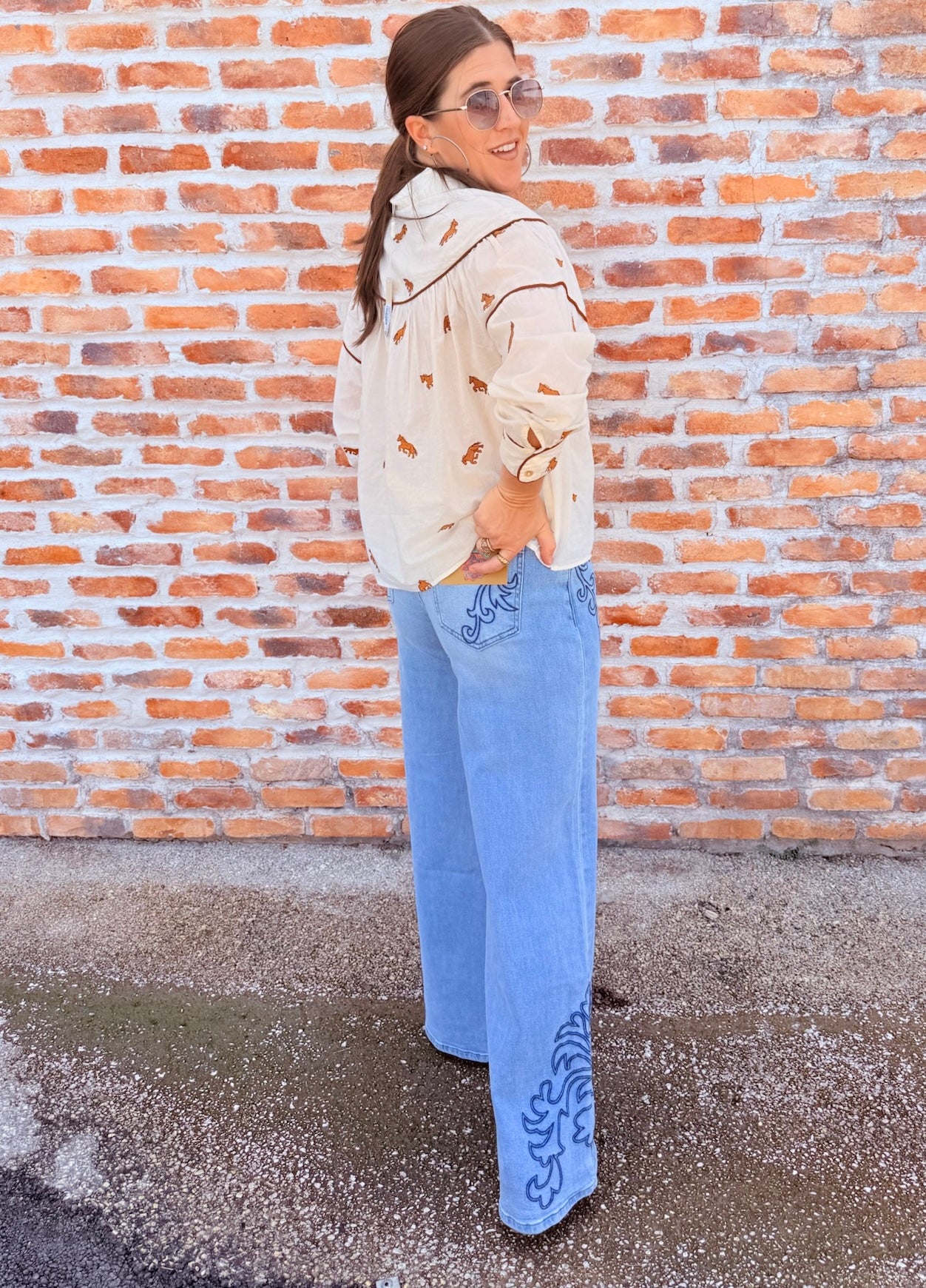 The Patriotic Paisley Jeans