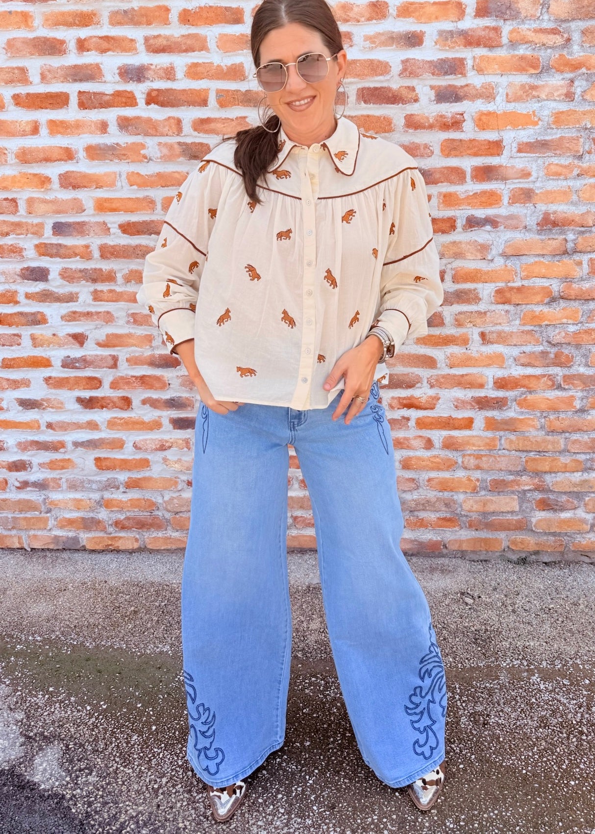 The Patriotic Paisley Jeans