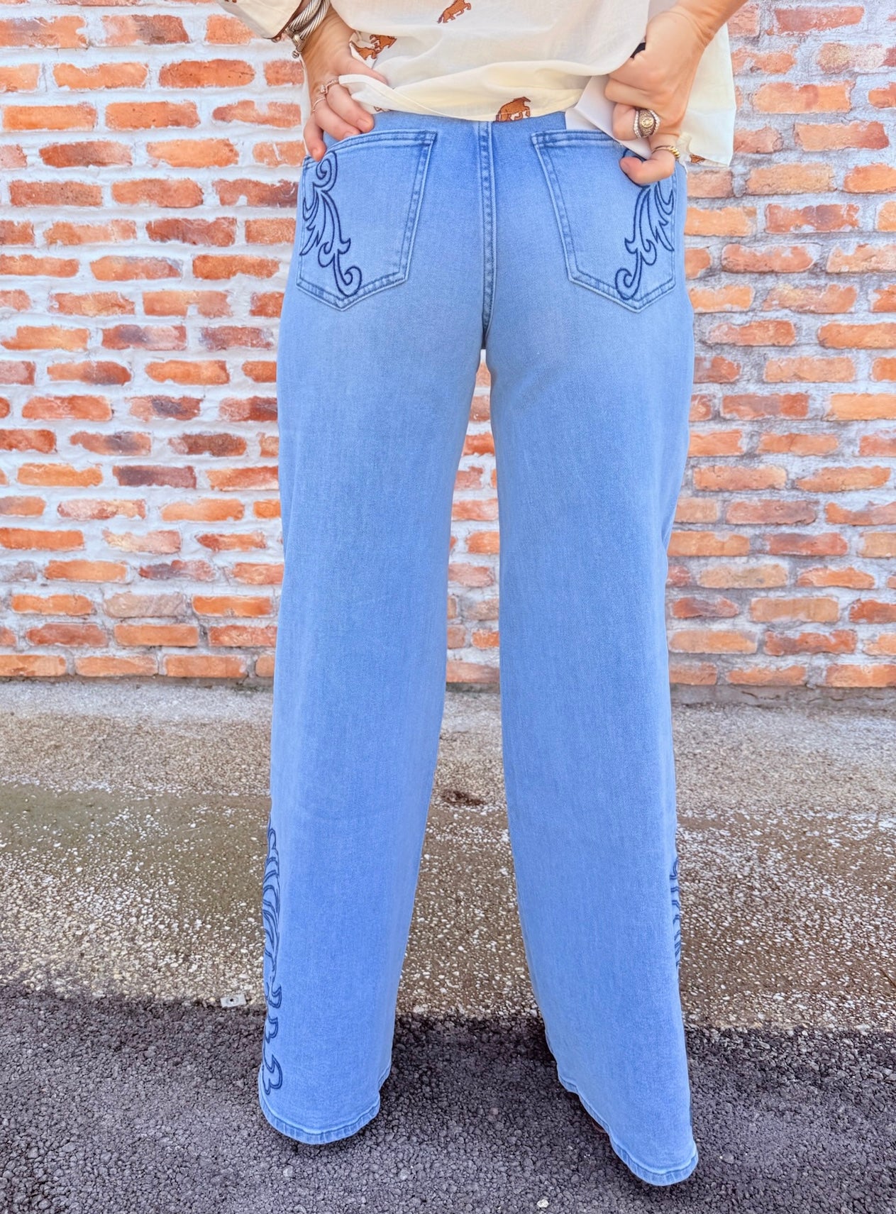 The Patriotic Paisley Jeans