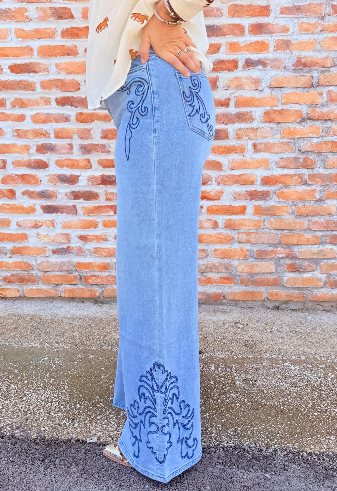 The Patriotic Paisley Jeans