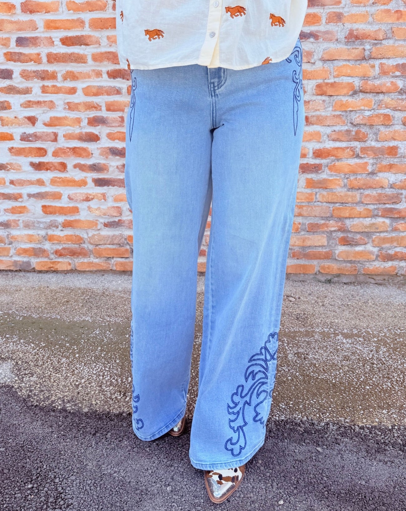 The Patriotic Paisley Jeans