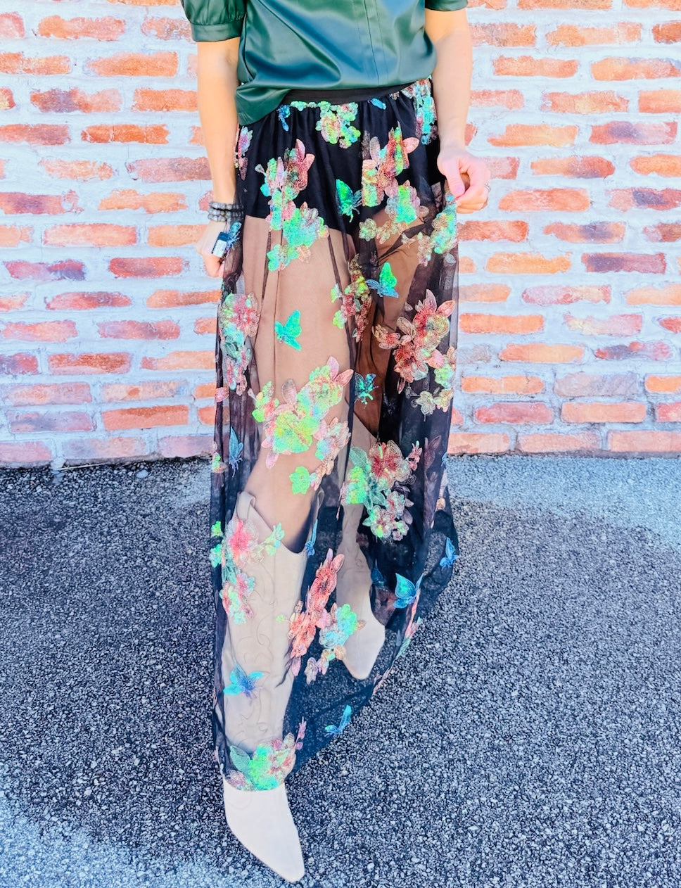 Fioritura Maxi Skirt