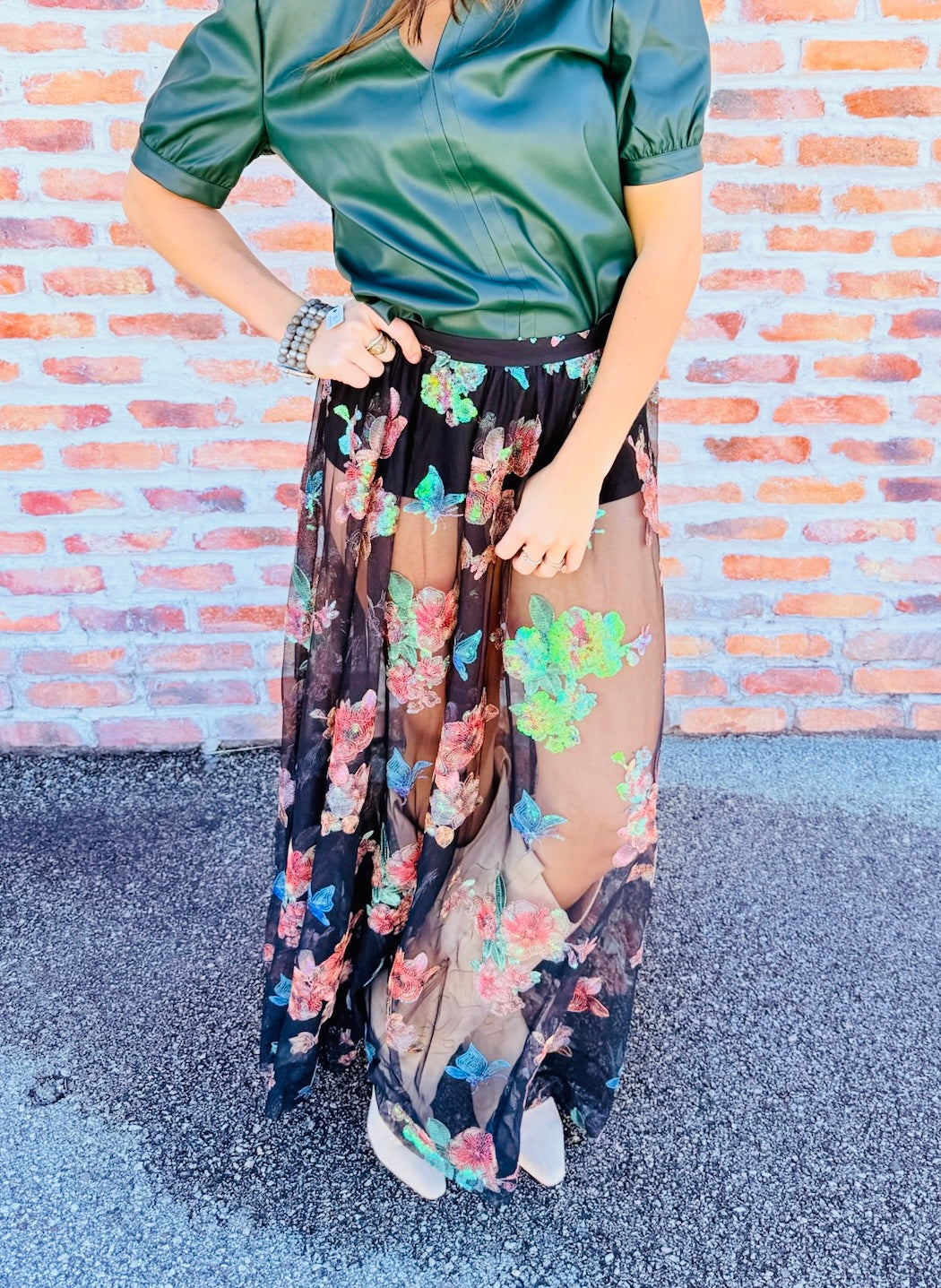 Fioritura Maxi Skirt