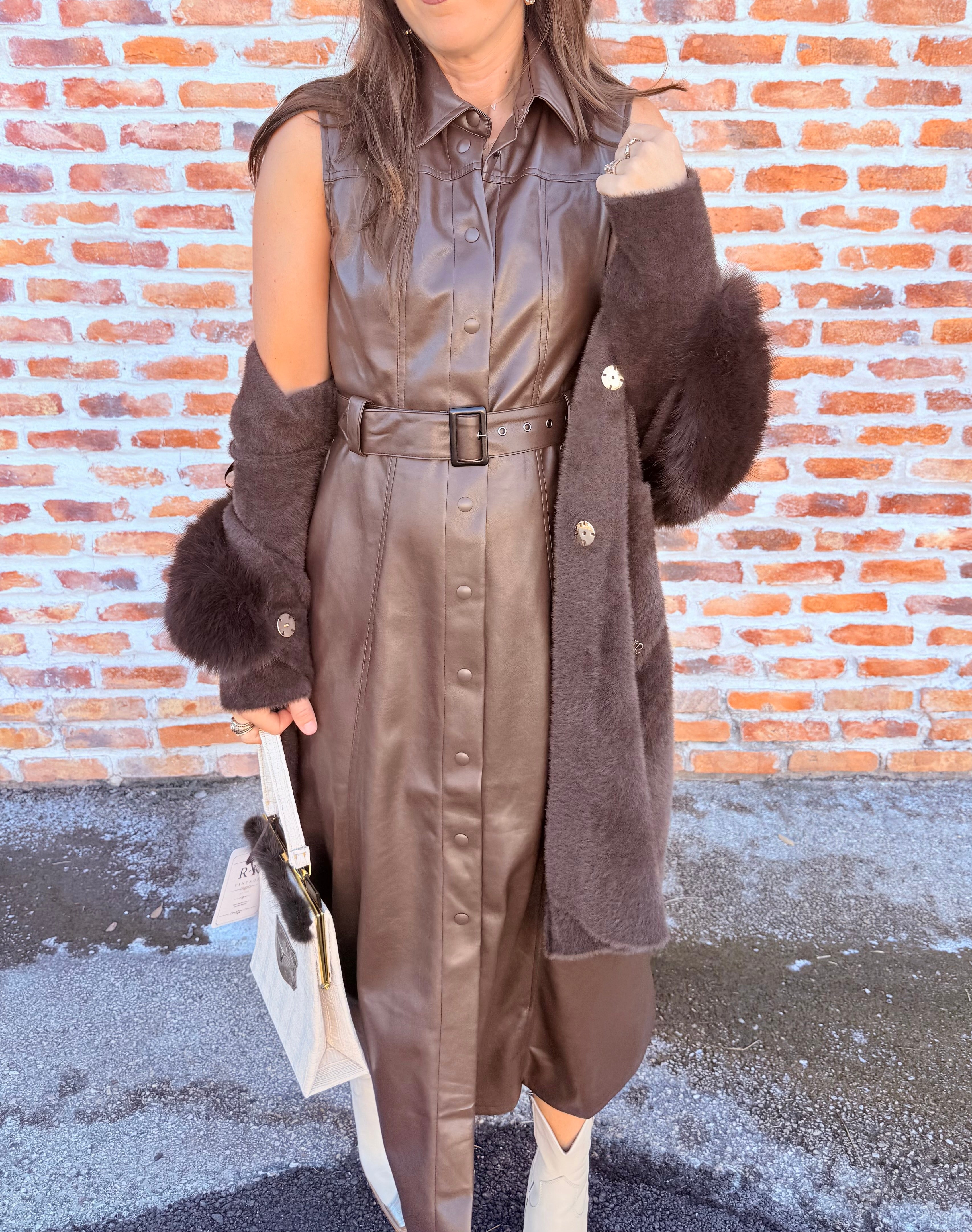 Maxi Sleeveless Button Down Dress
