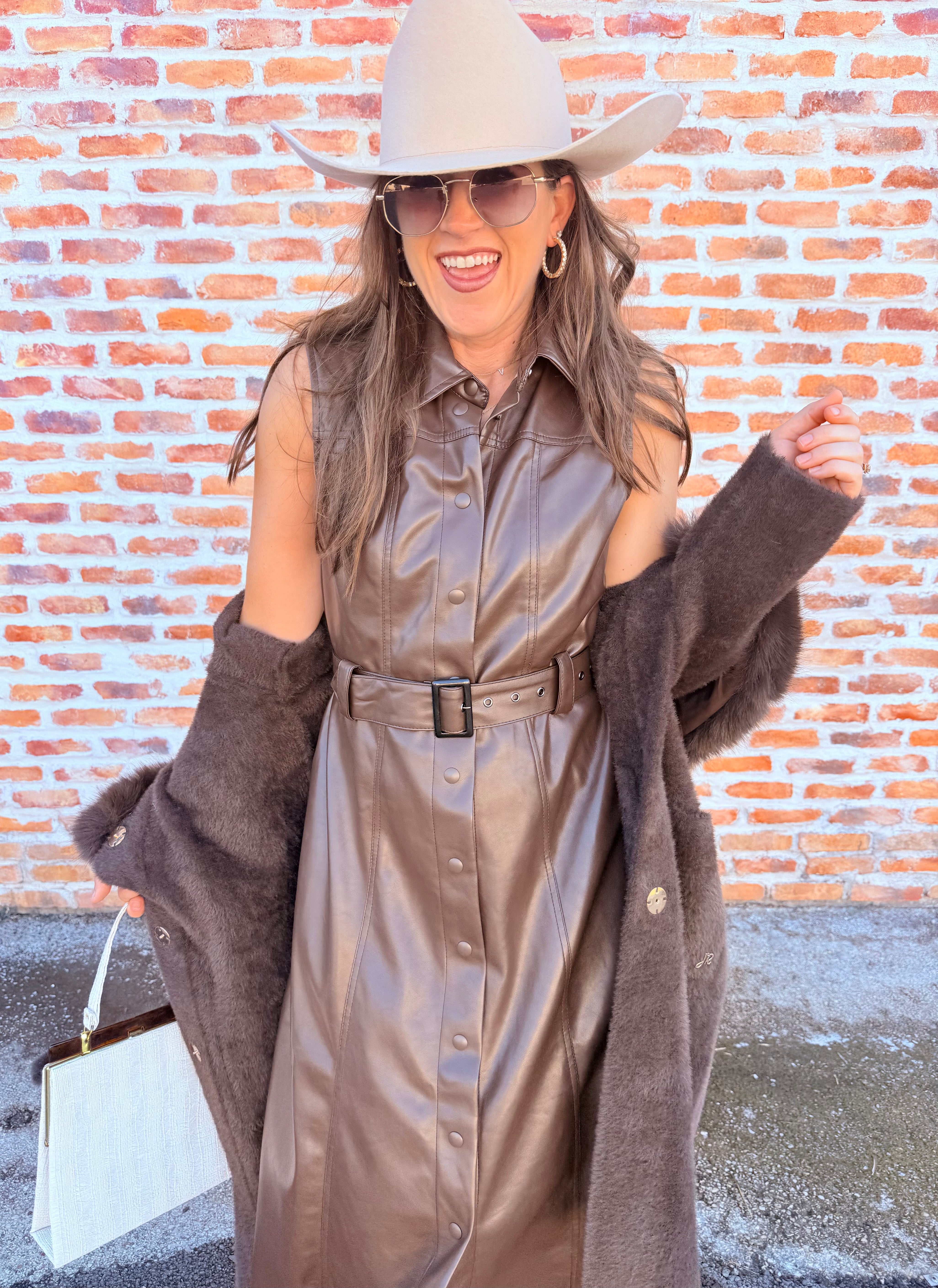 Maxi Sleeveless Button Down Dress