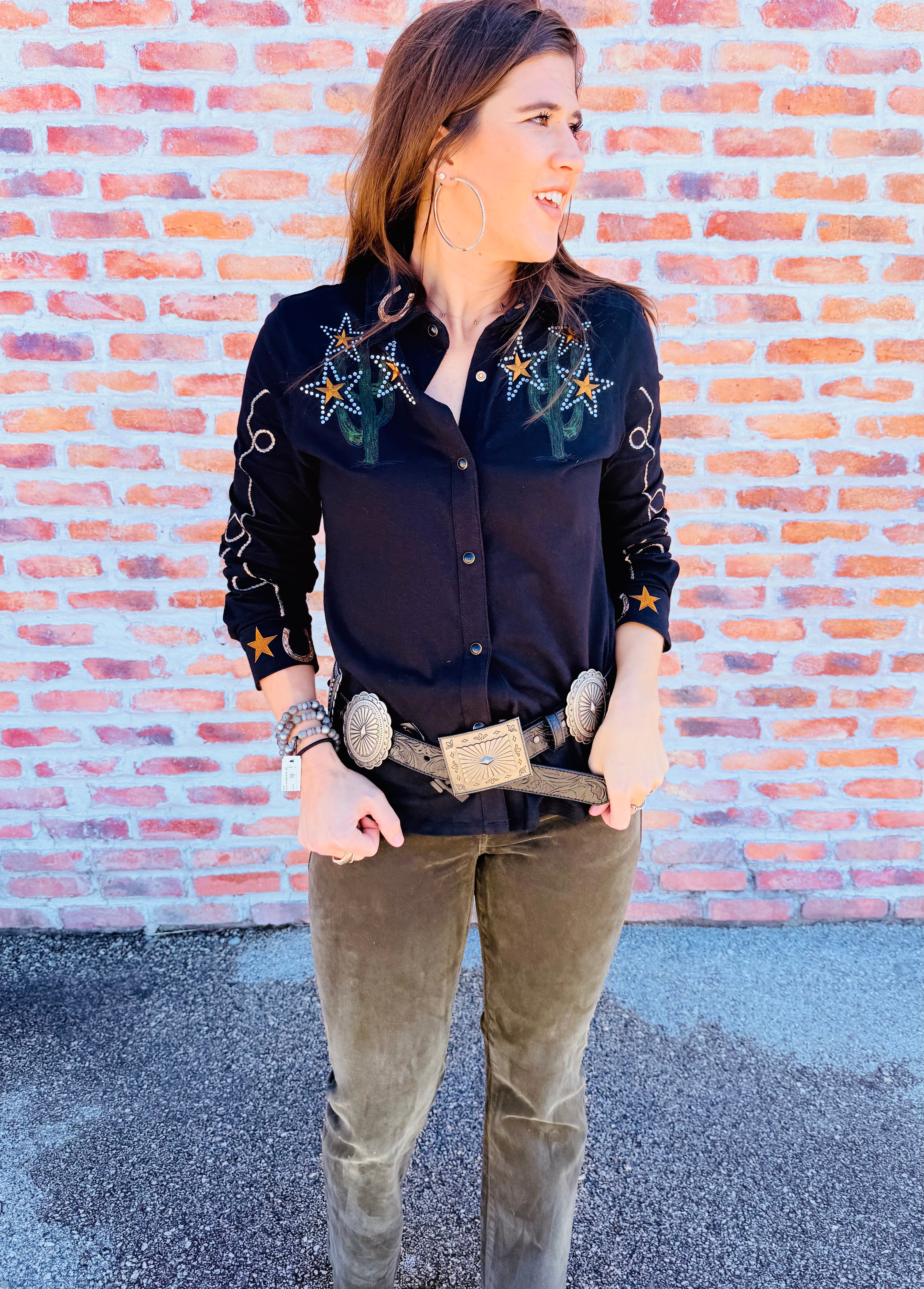 Rodeo Star Button Up Top