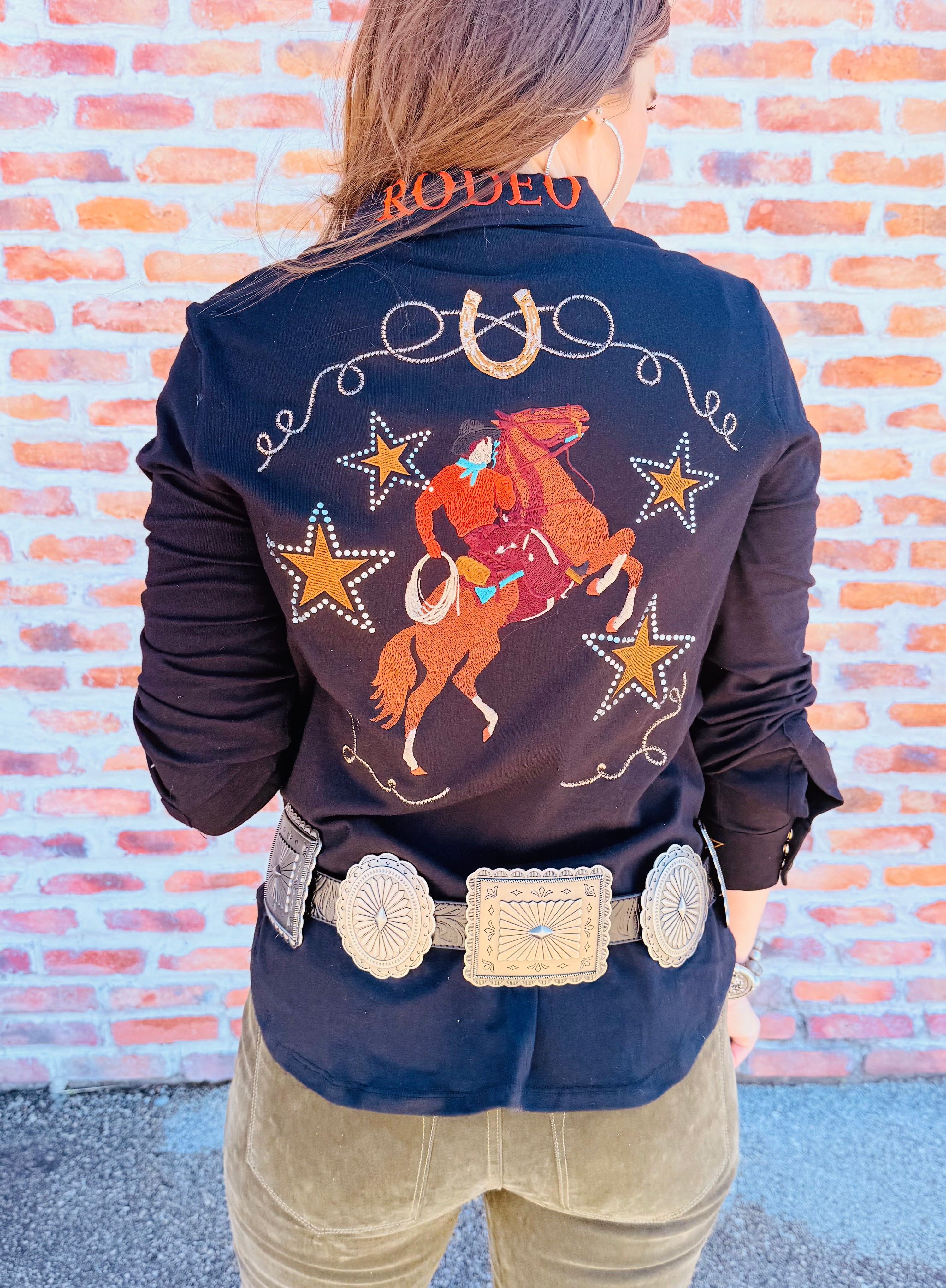 Rodeo Star Button Up Top