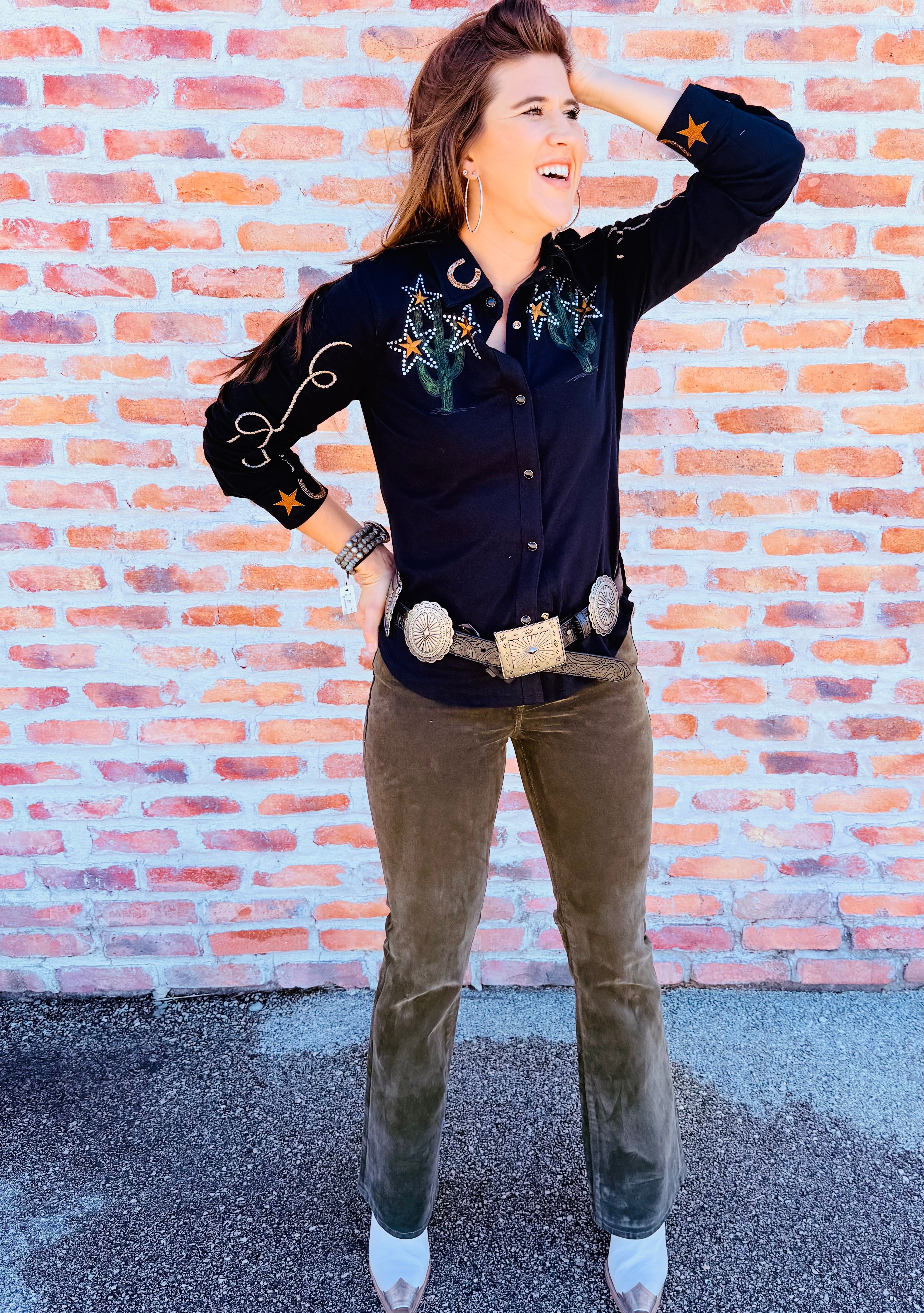 Rodeo Star Button Up Top