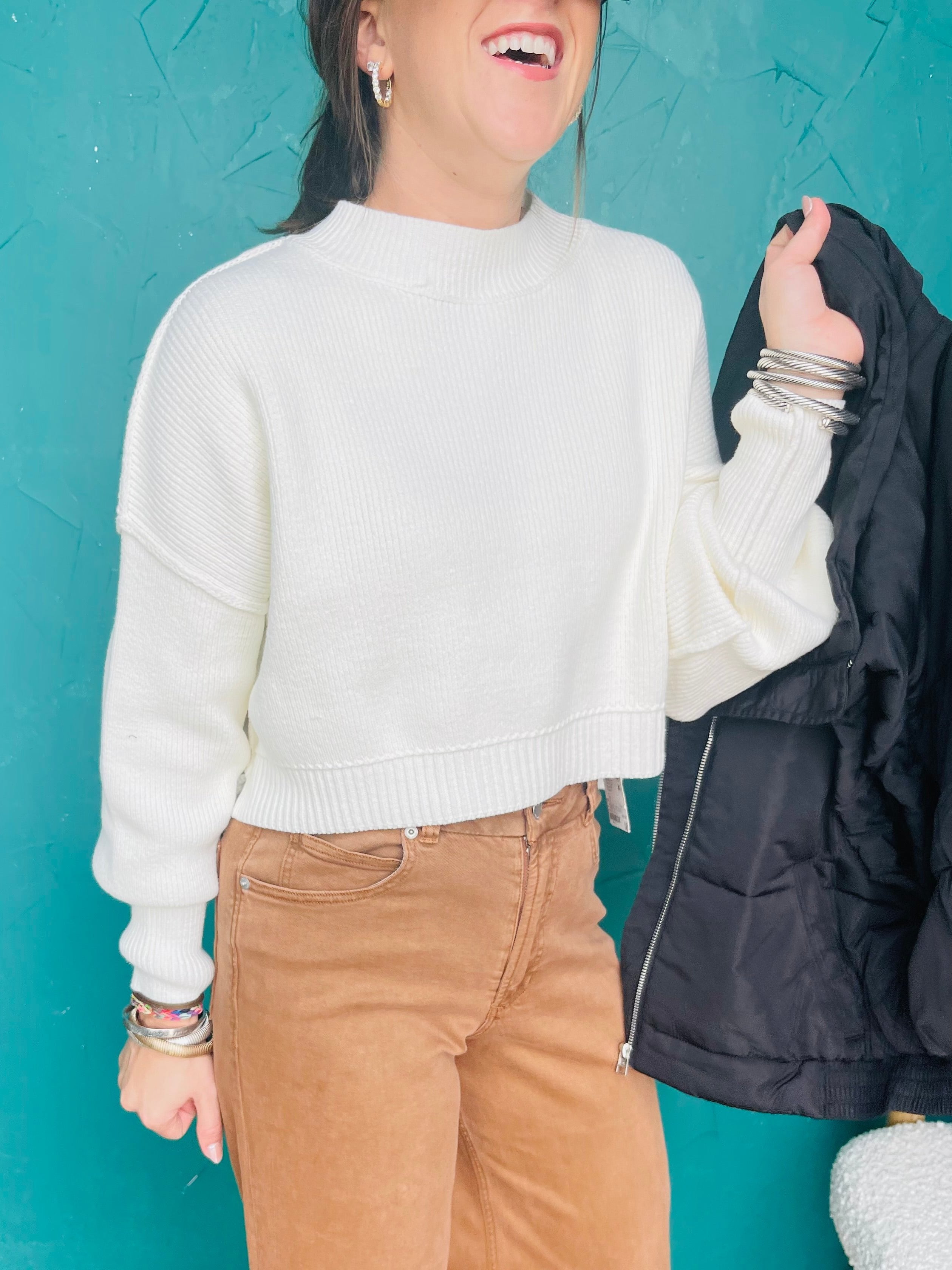 Easy Street Crop Pullover