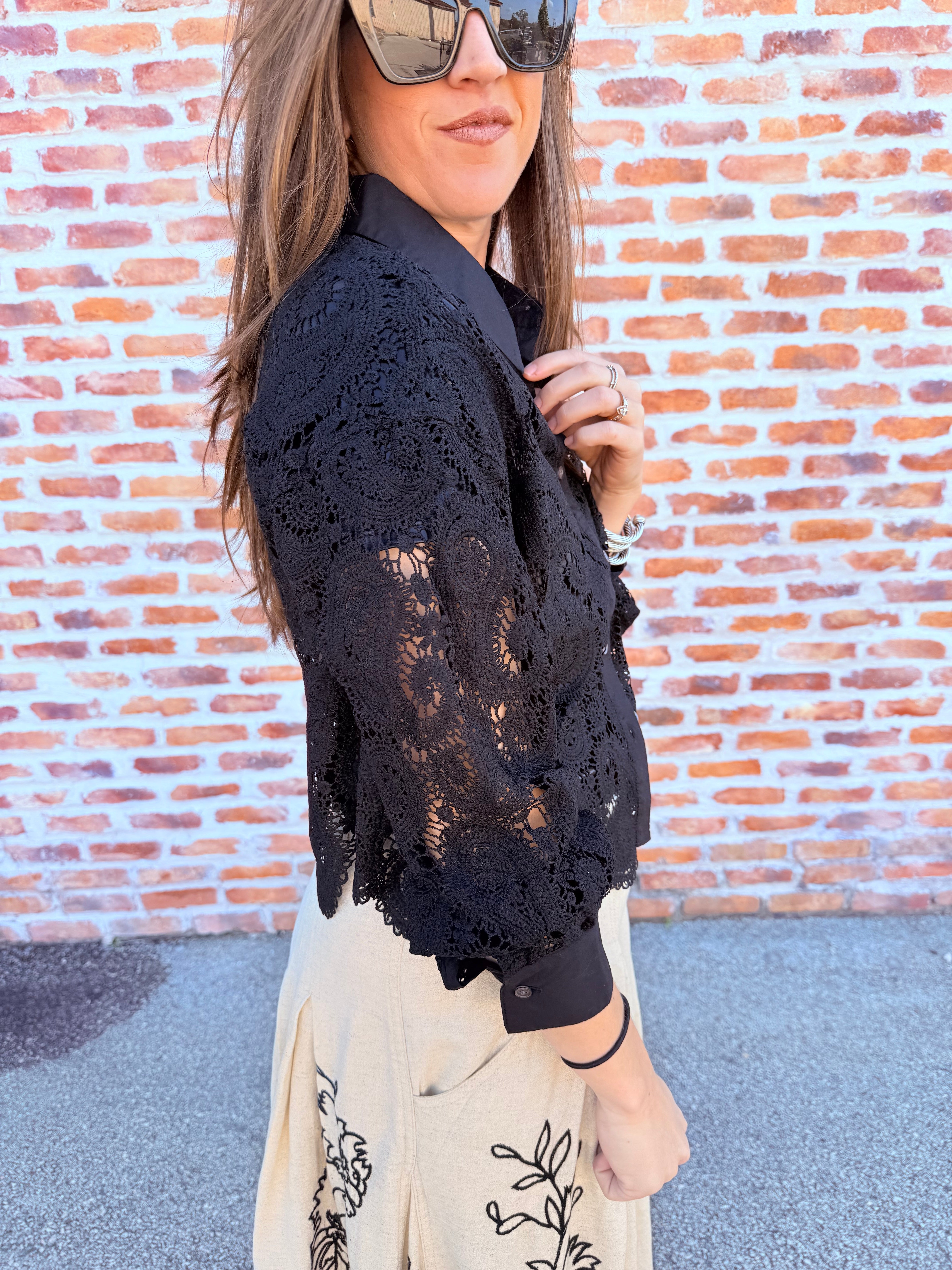 Suzette Long Sleeve Top