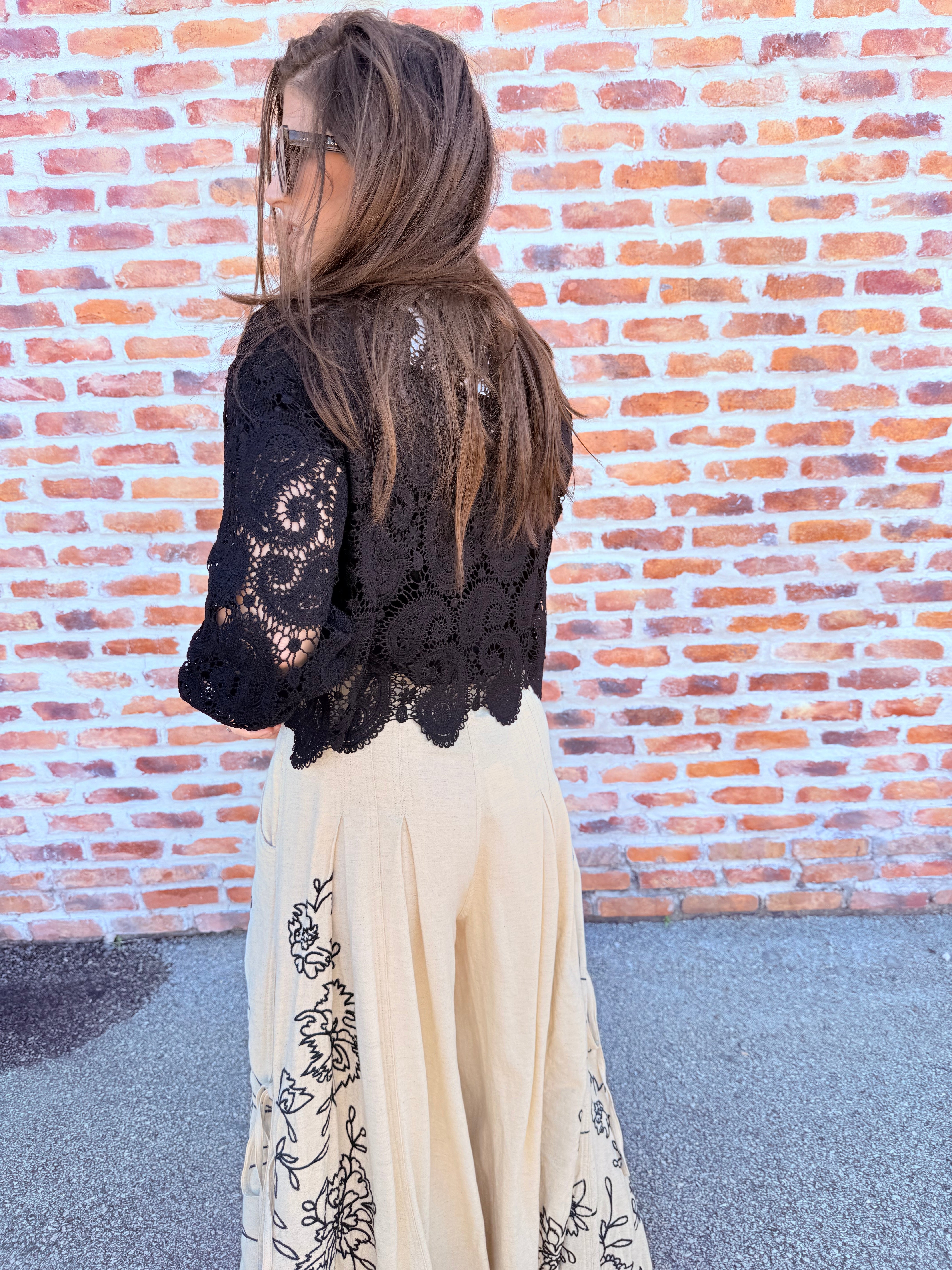 Suzette Long Sleeve Top