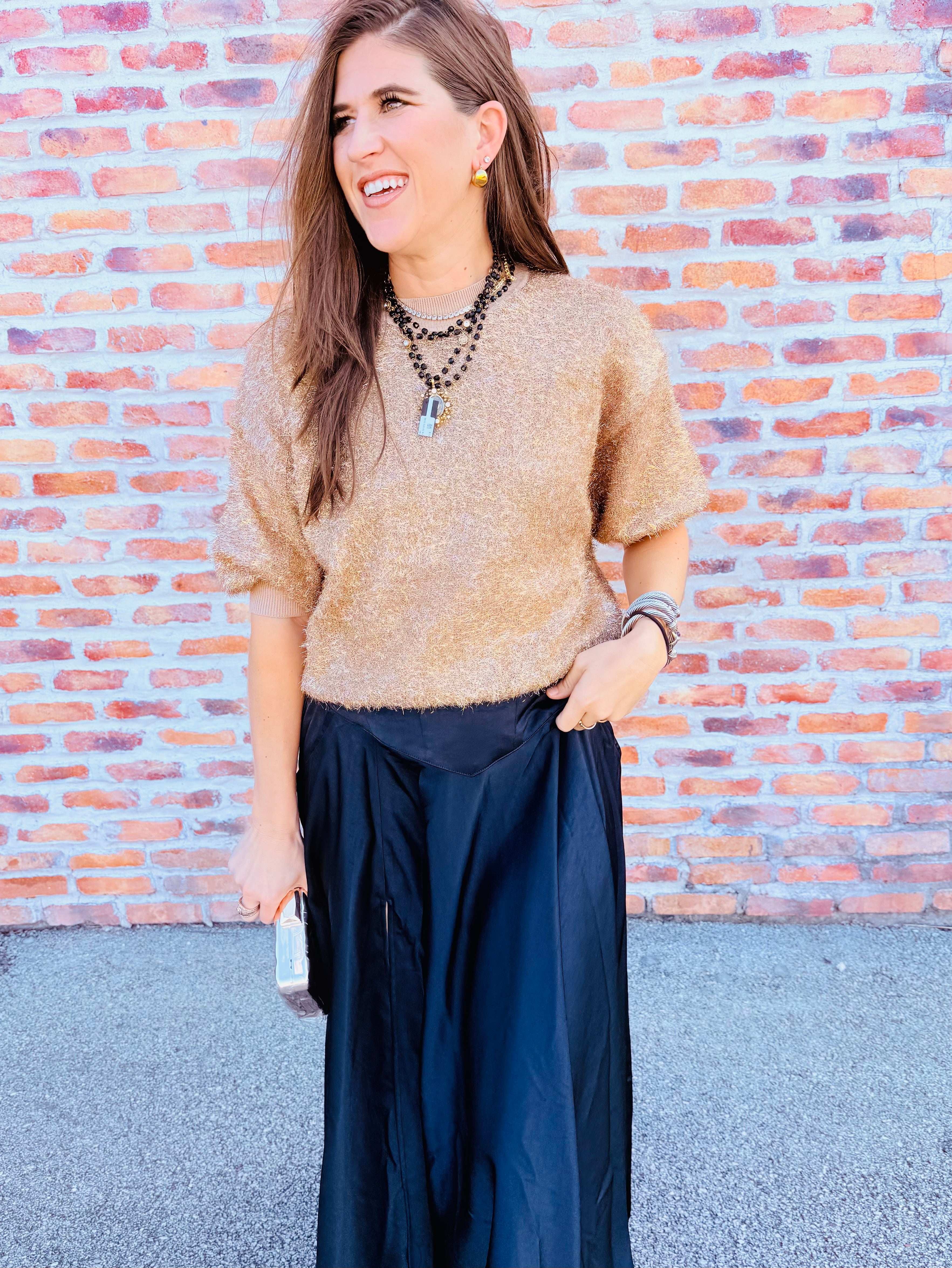 Maleni Puff Sleeve Top