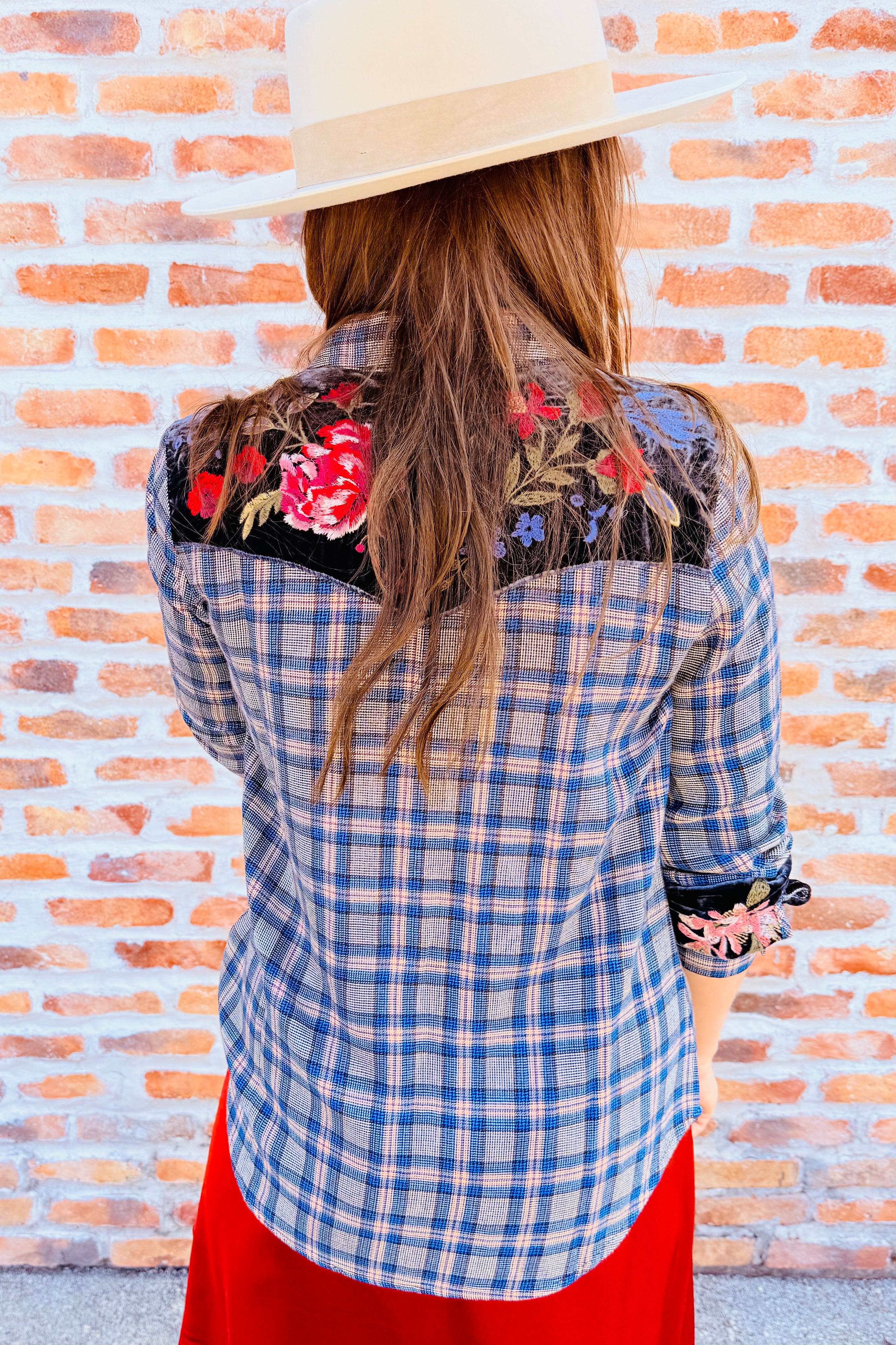 Sassiba Western Puff Sleeve Top