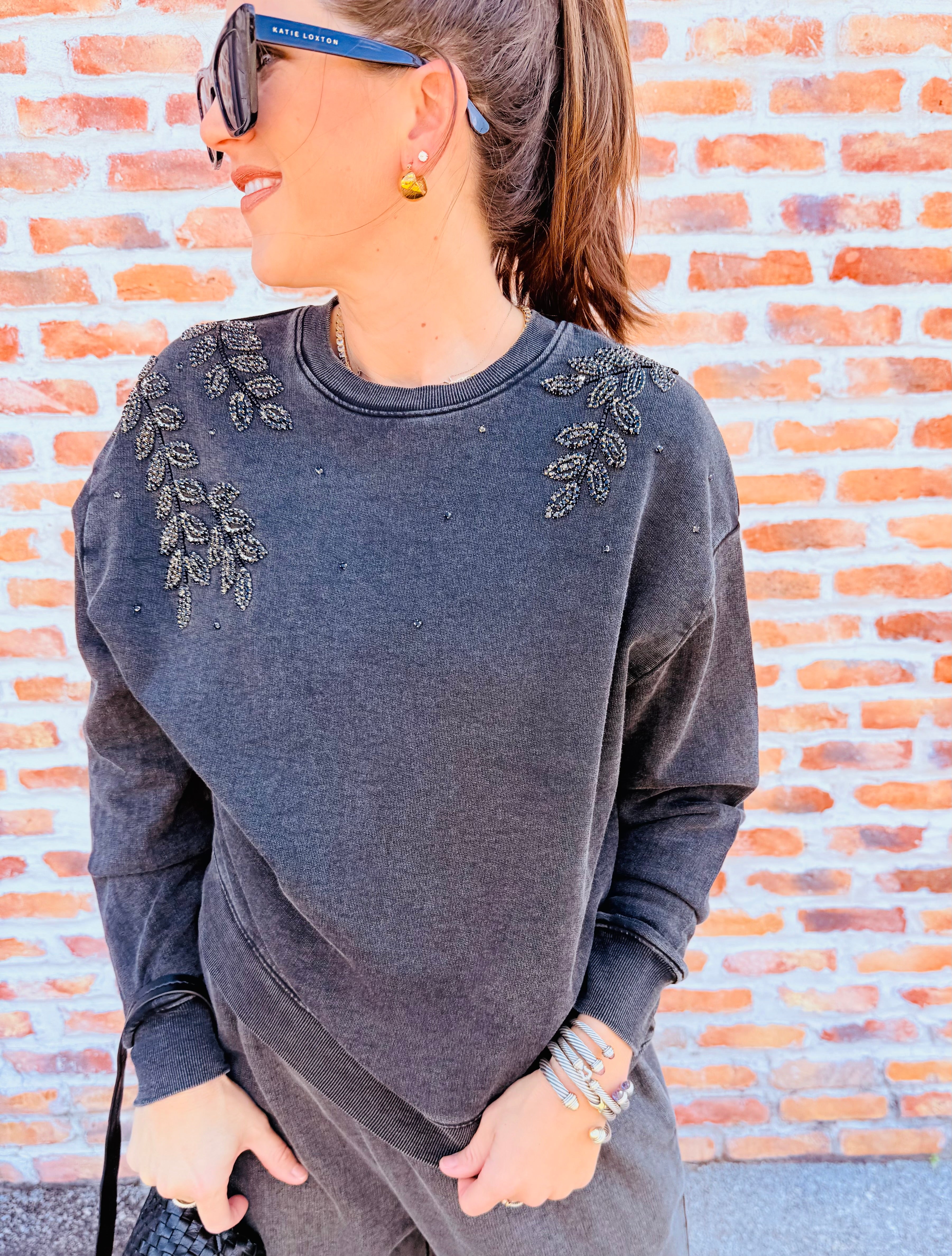 Octavia Acid Wash Top