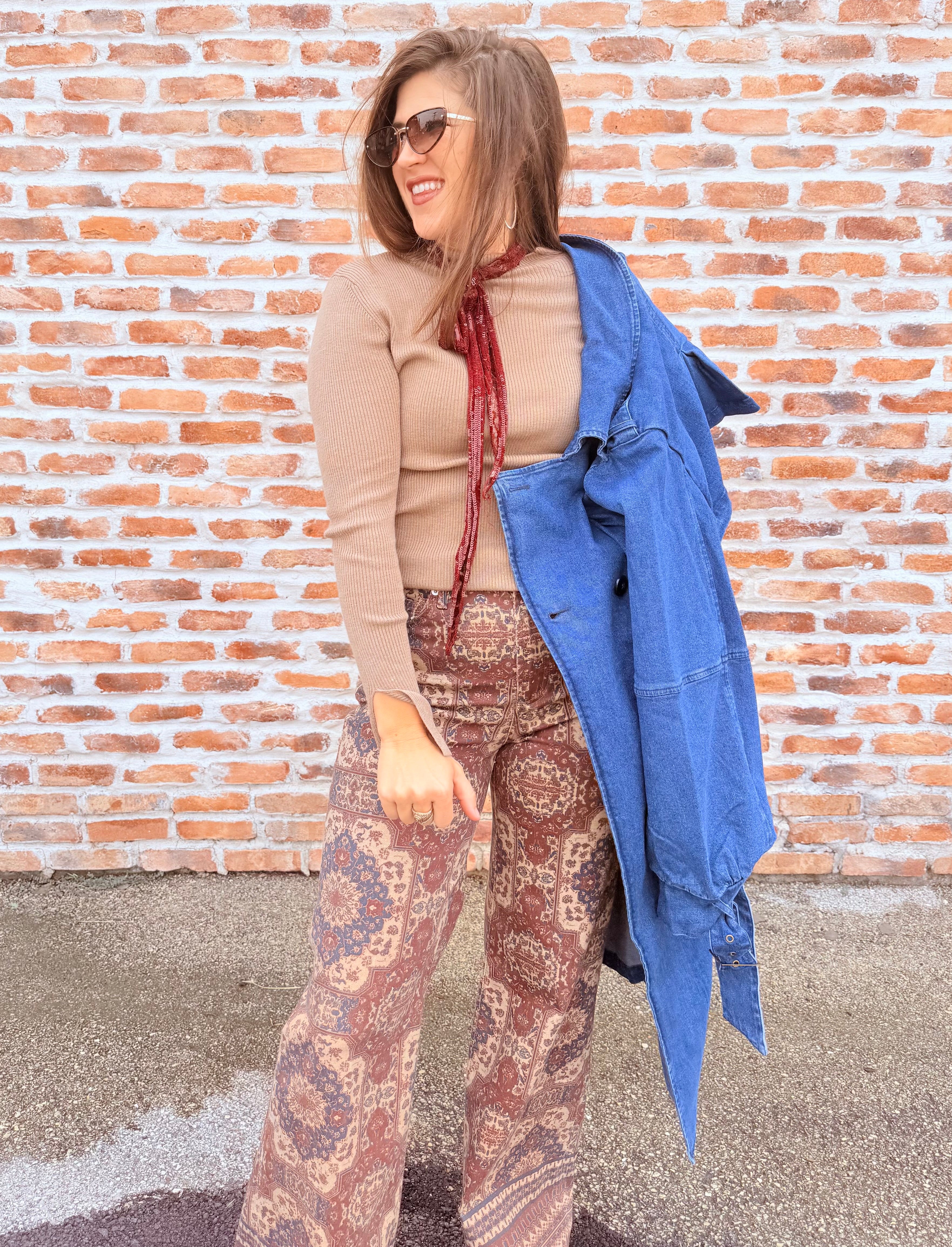 Long Sleeve Knit Top