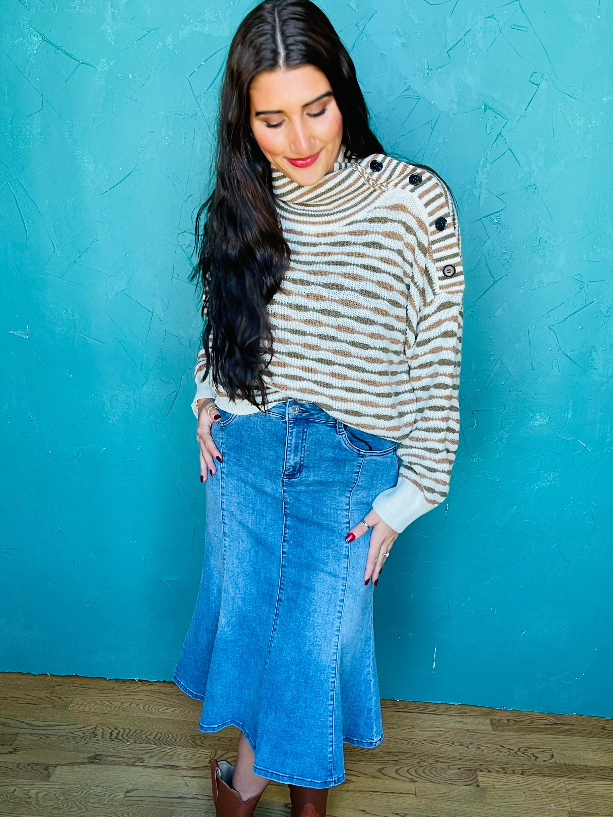 Ingrid Stripe Sweater