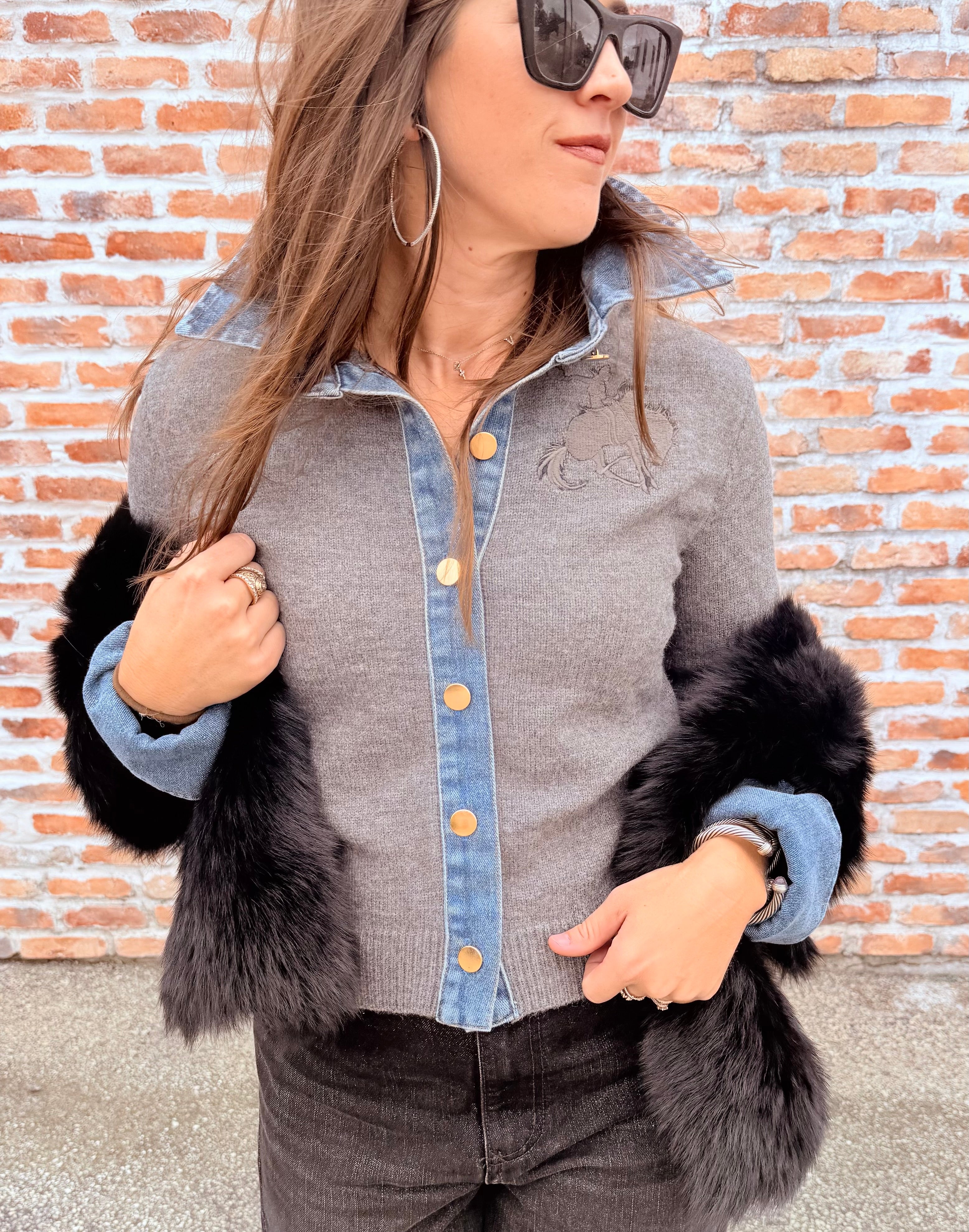 Mustang Molly Snap Cardigan