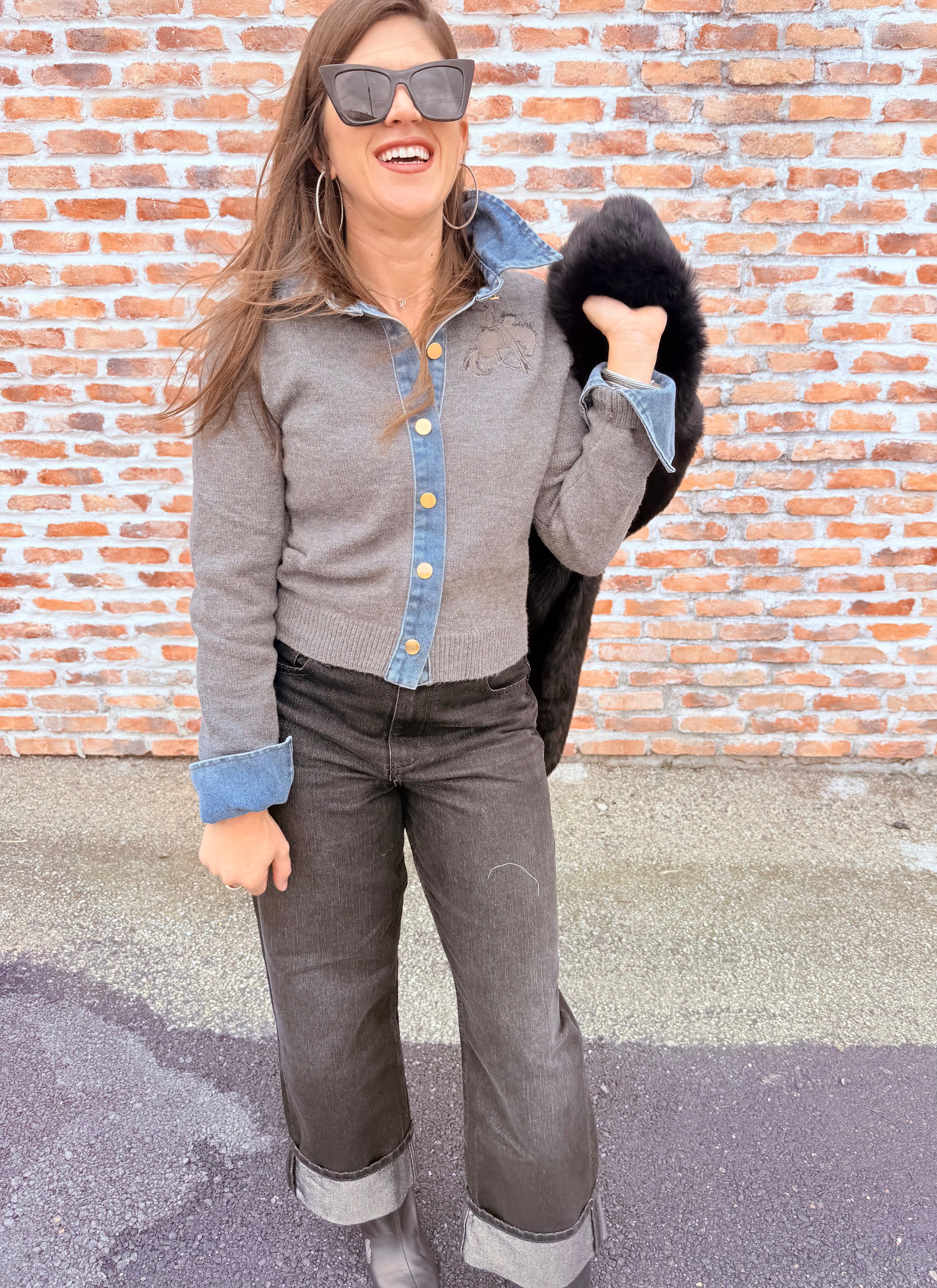Mustang Molly Snap Cardigan