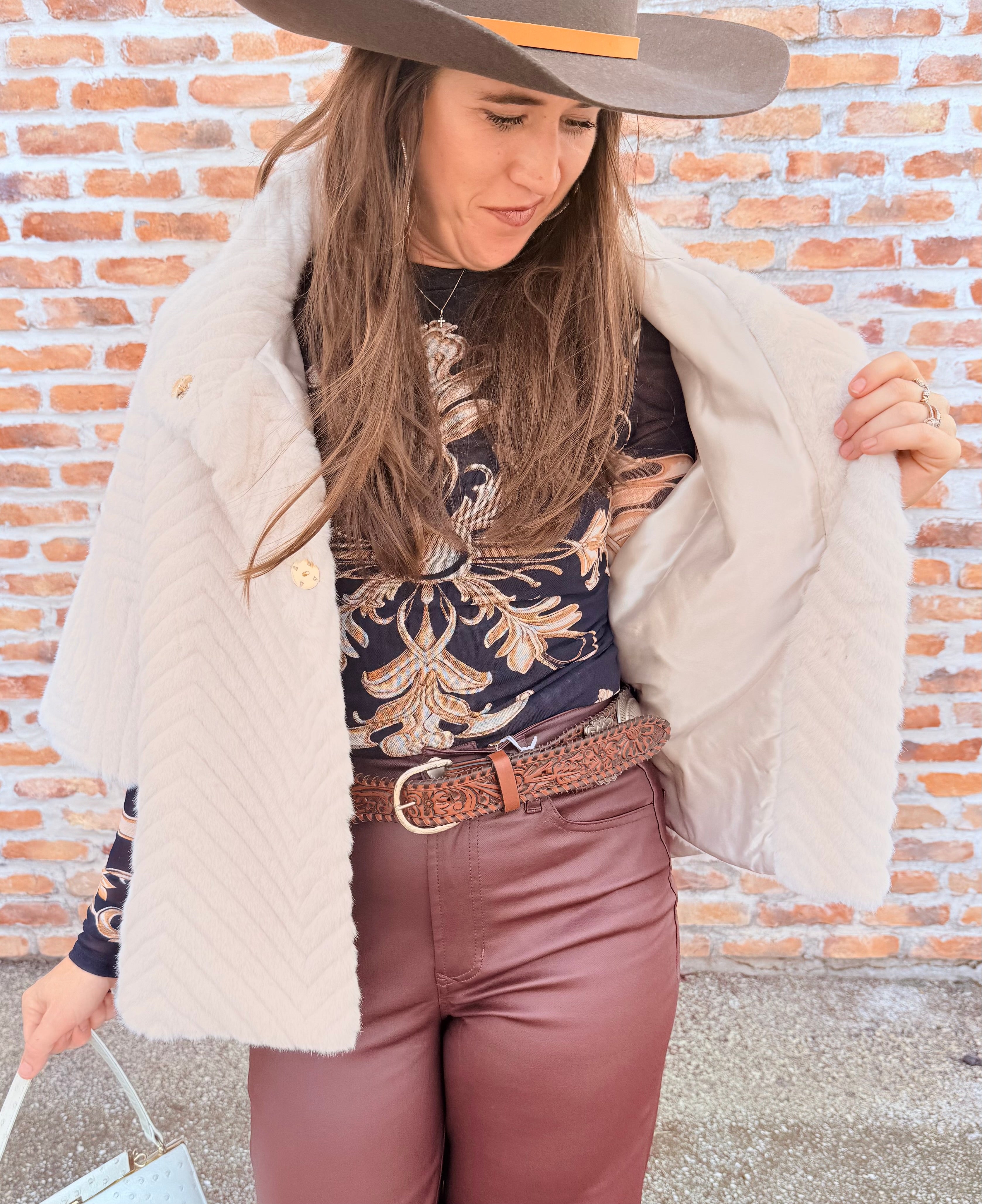 Faux Fur Jacket