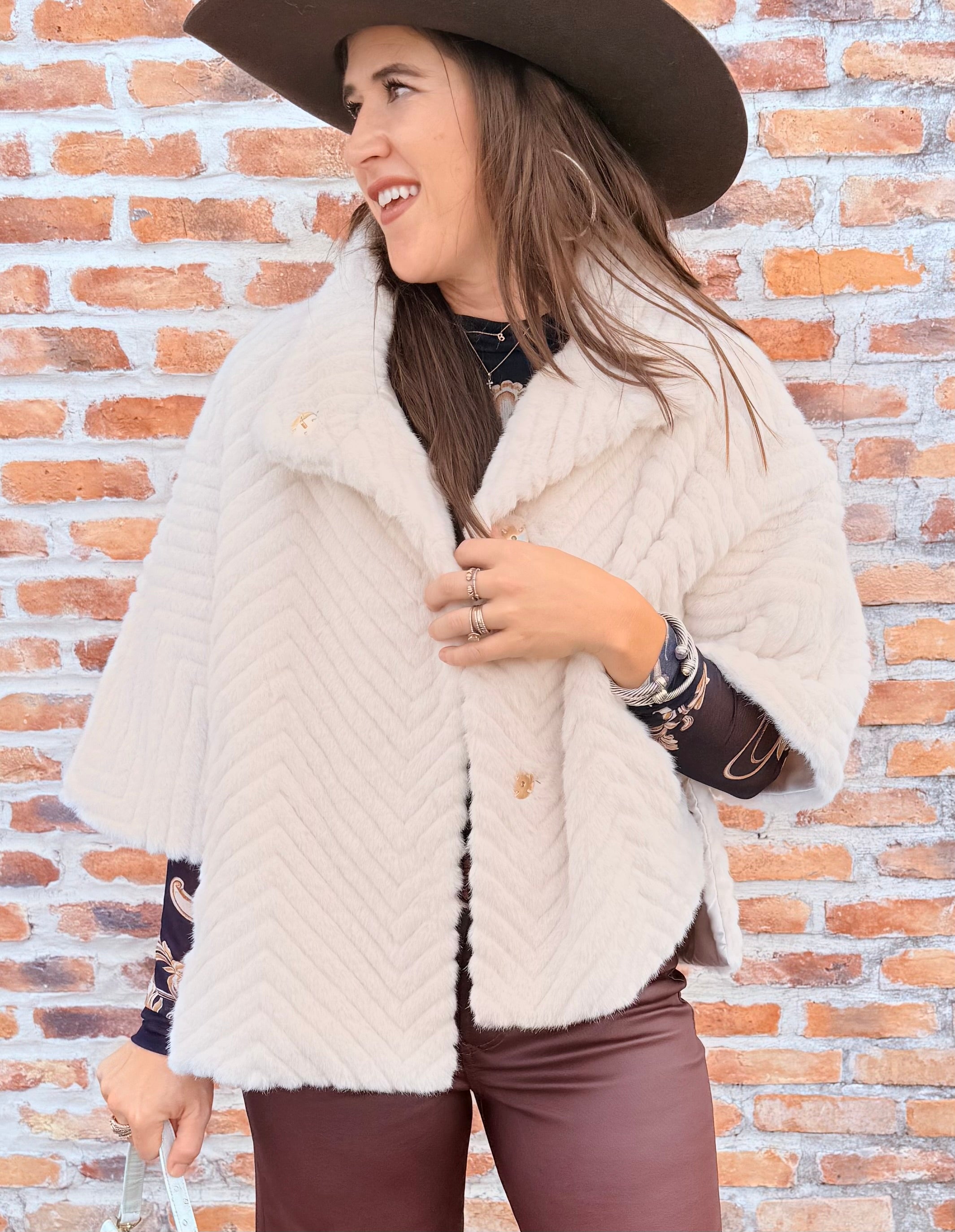 Faux Fur Jacket