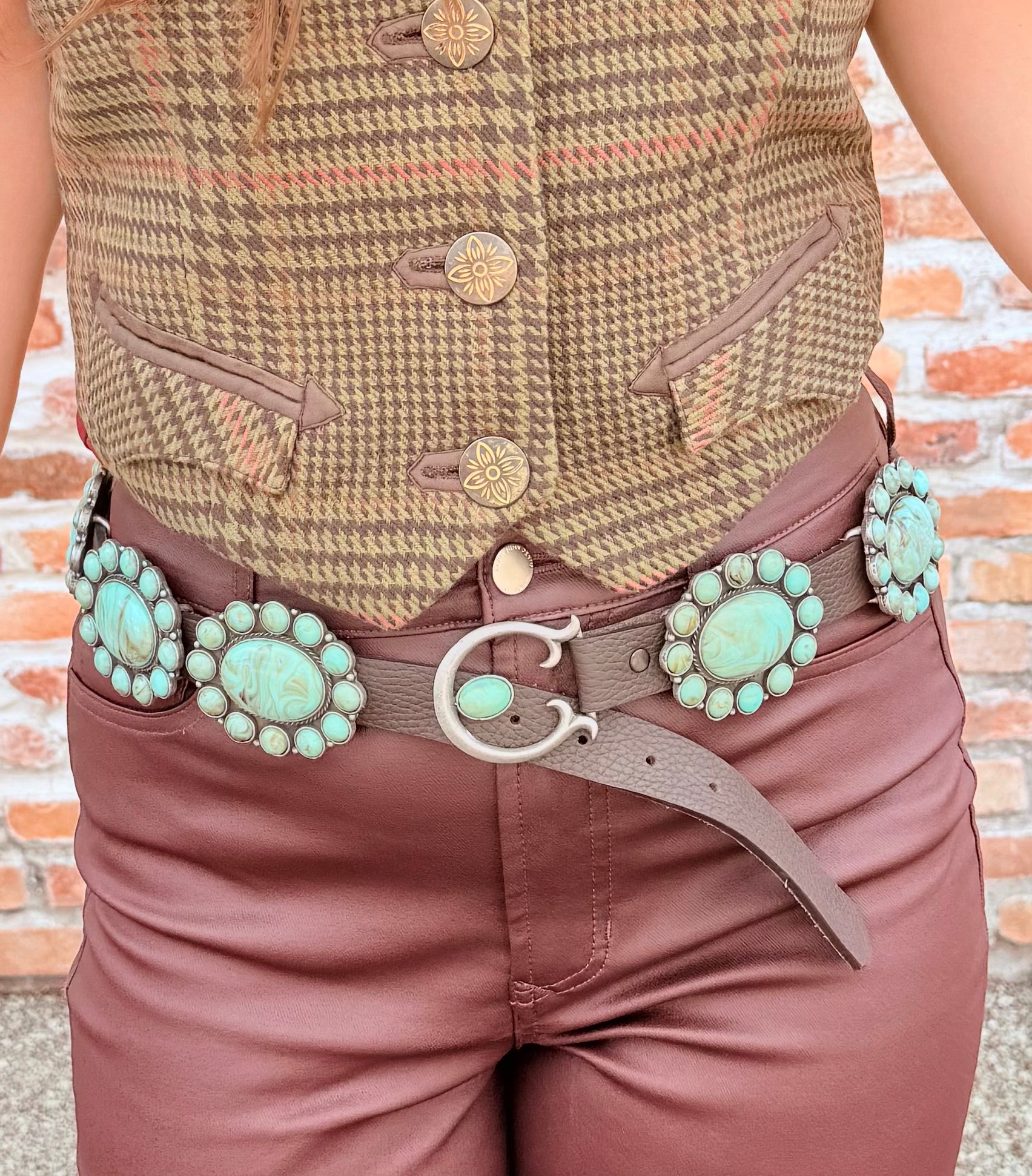 Amarillo Concho Belt