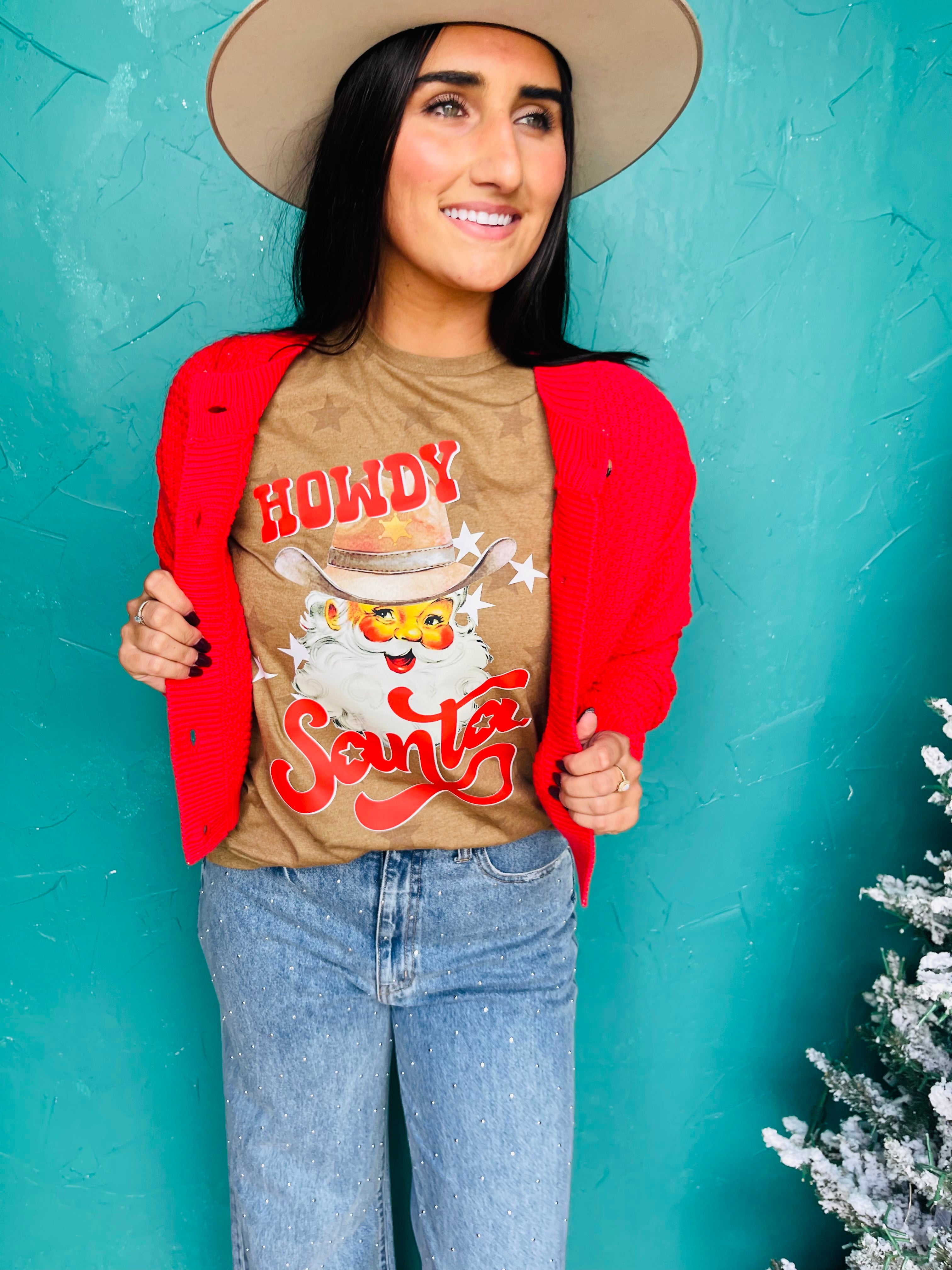 Howdy Santa Tee