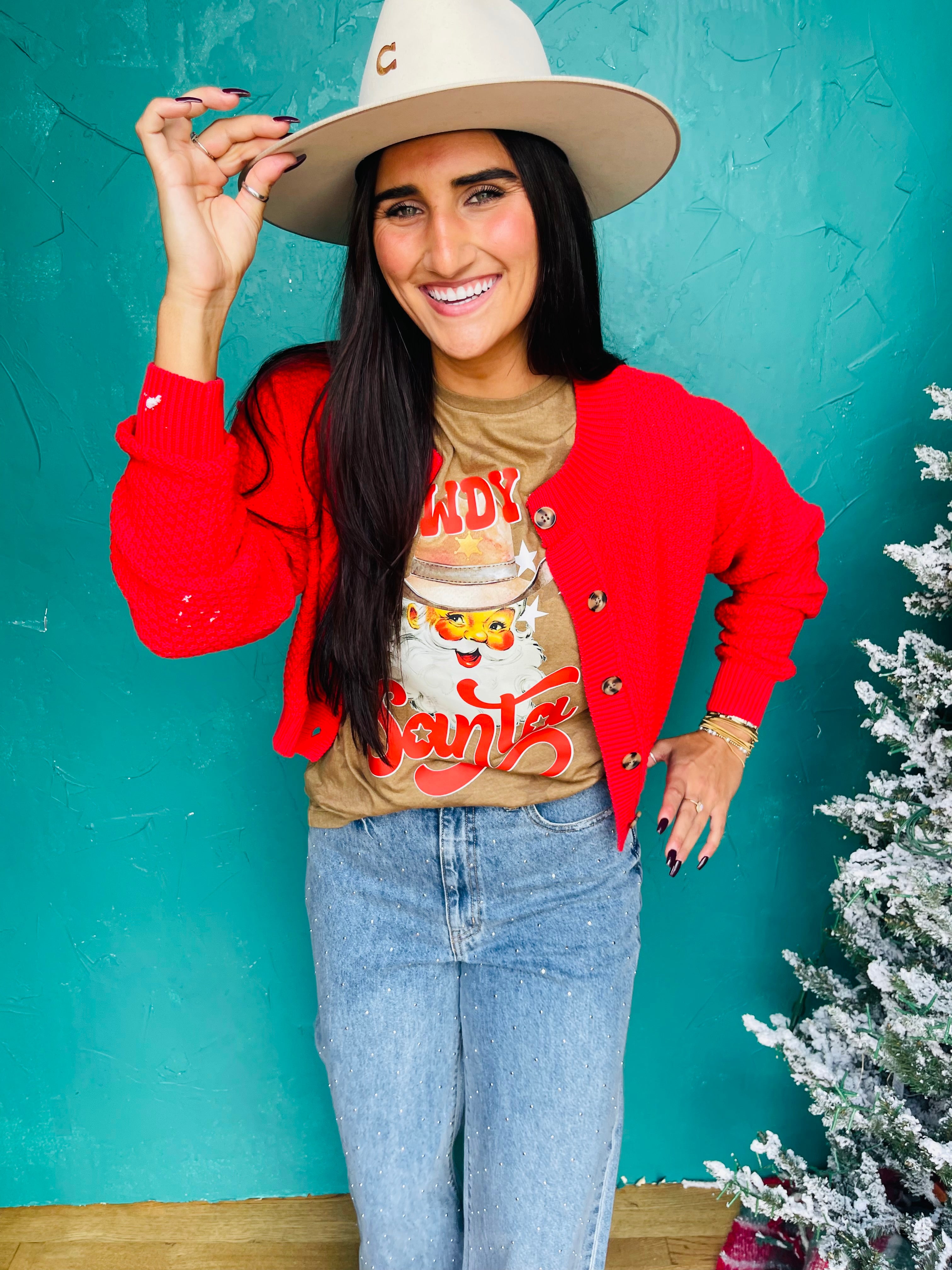 Howdy Santa Tee