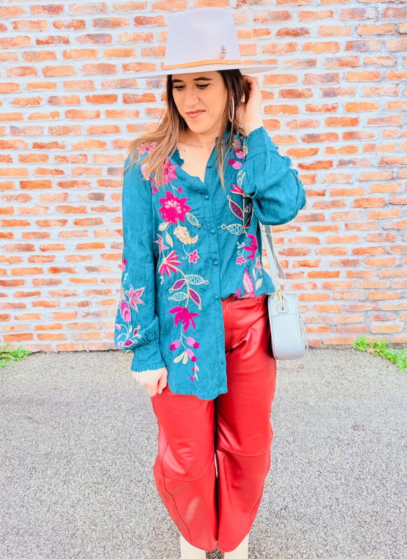 Penellope Ruffle Collar Blouse