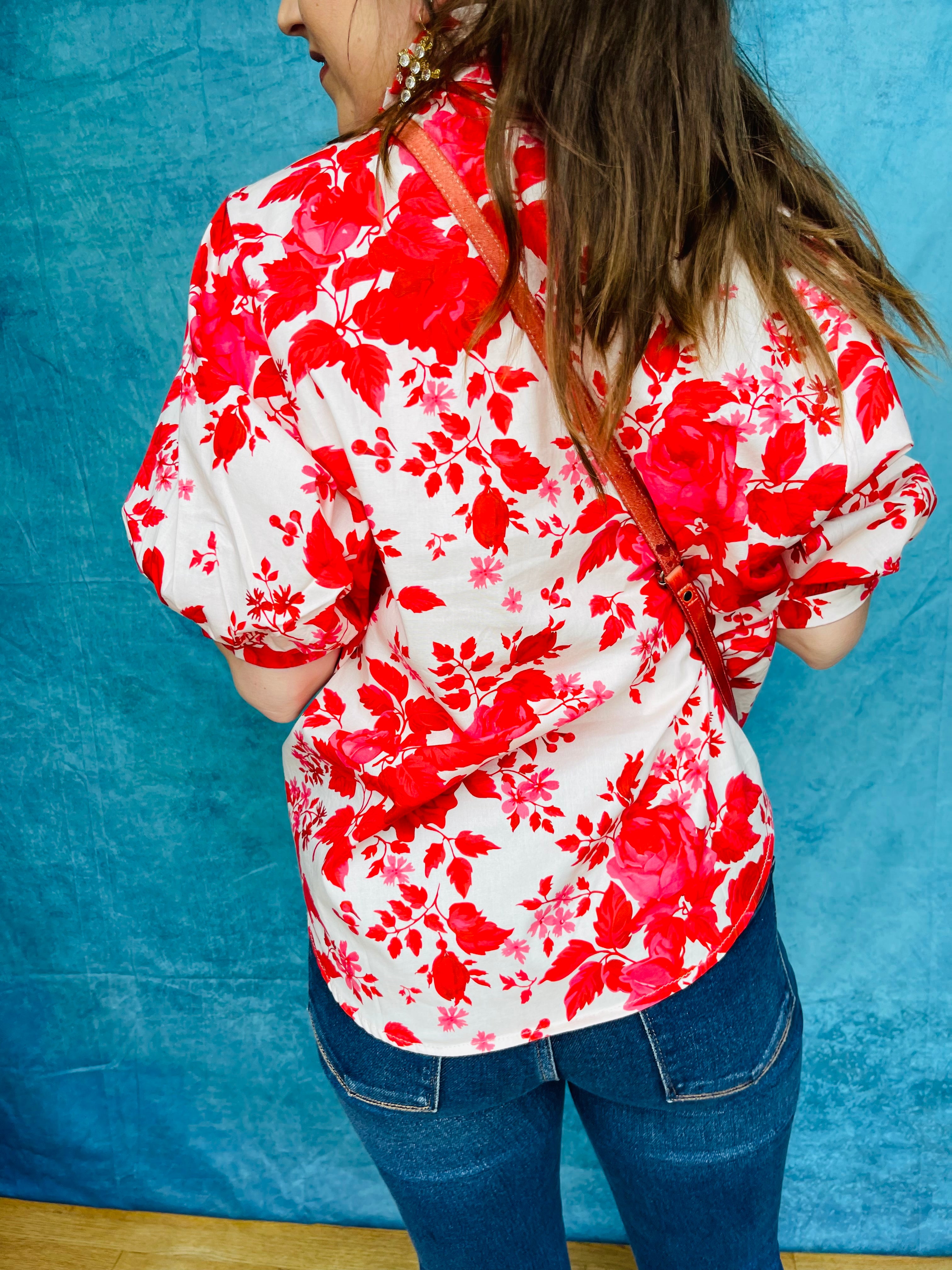 Floral Adele Top