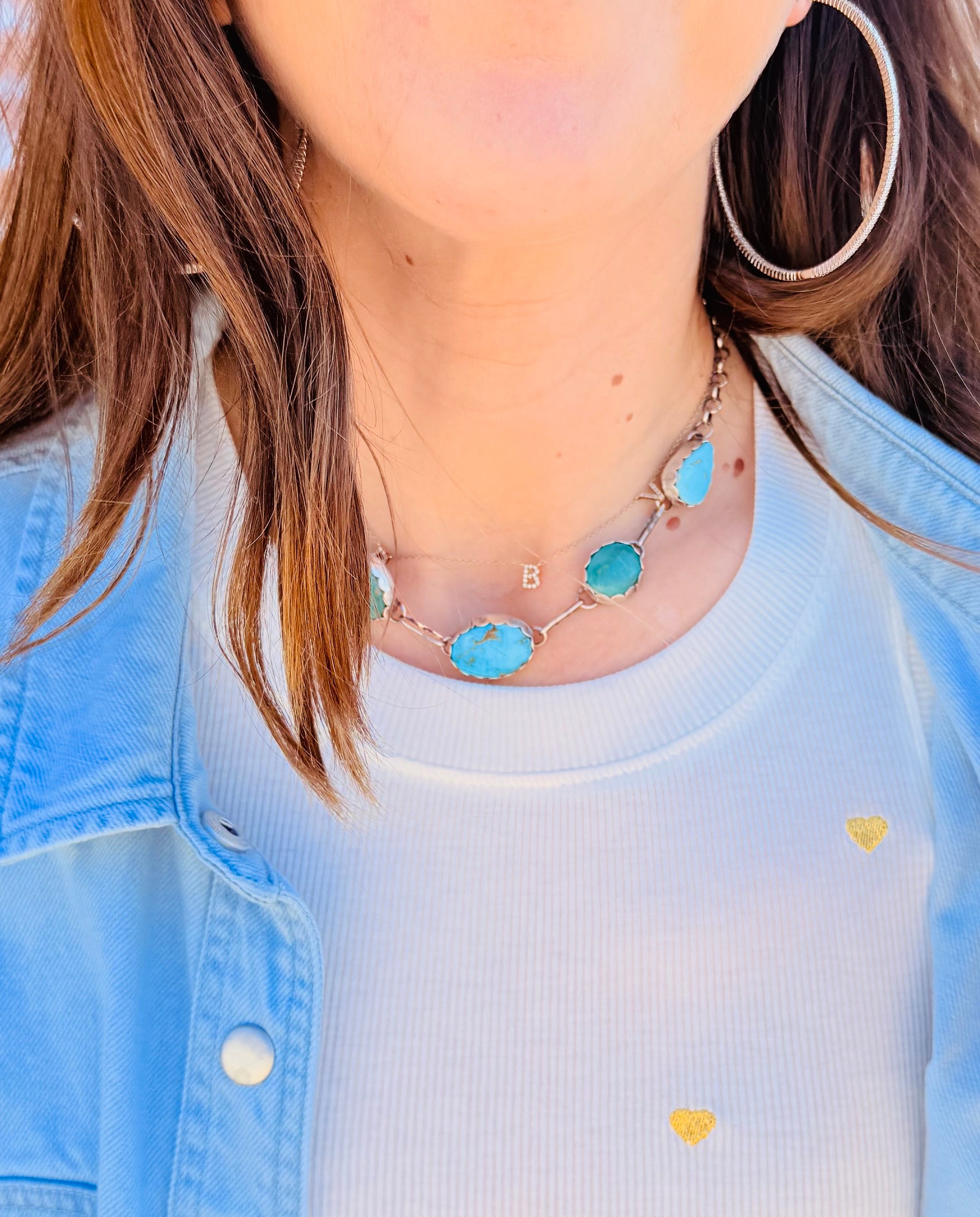 Multi Stone Turquoise Necklace