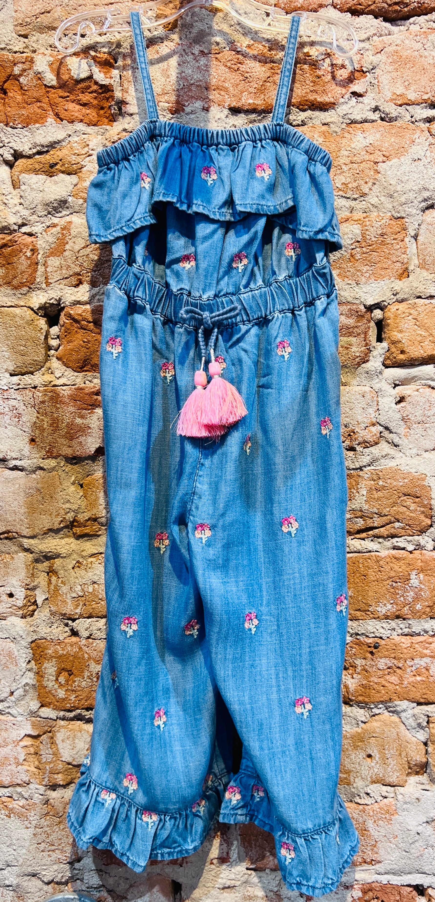 Cynthia Floral Overalls
